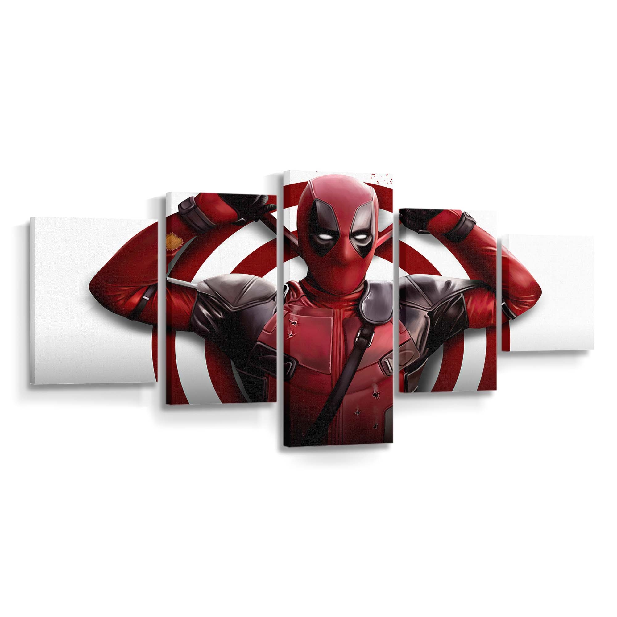 Deadpool Art Leinwandbild - Marvel Wanddeko
