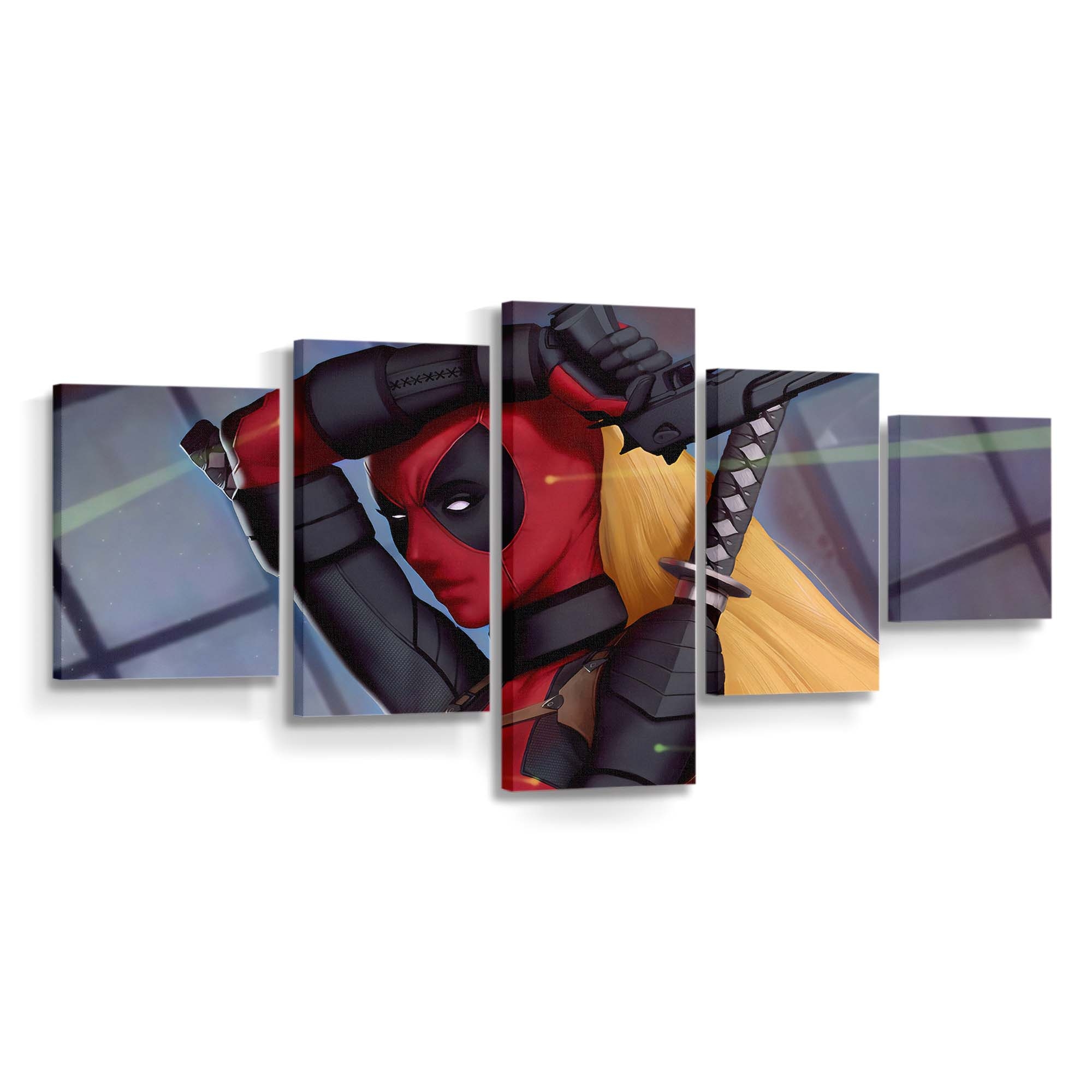 Lady Deadpool Leinwandbild - Marvel Wanddeko