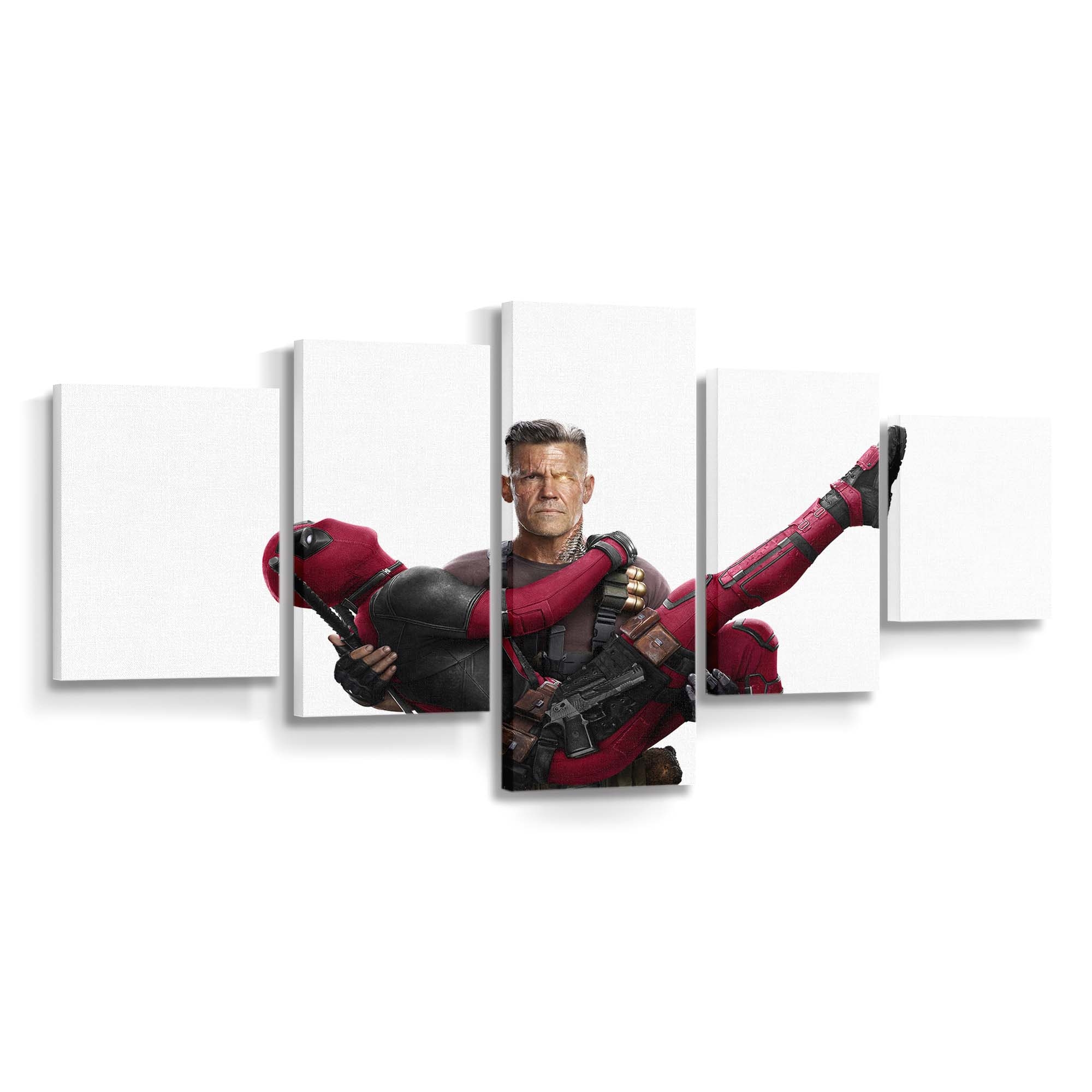 Cable und Deadpool in Deadpool 2 Leinwandbild - Marvel Wanddeko
