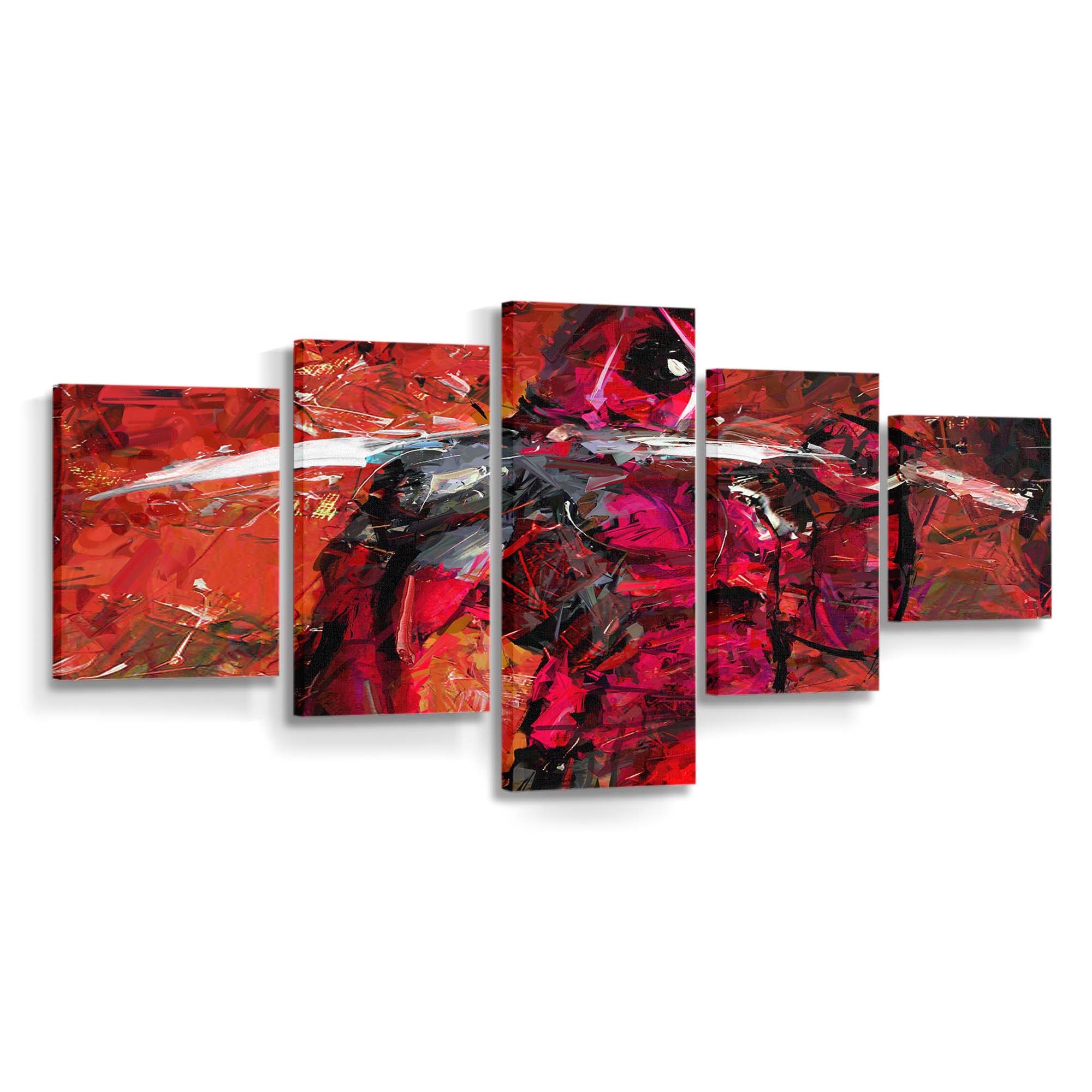 Deadpool 4 Leinwandbild - Marvel Wanddeko