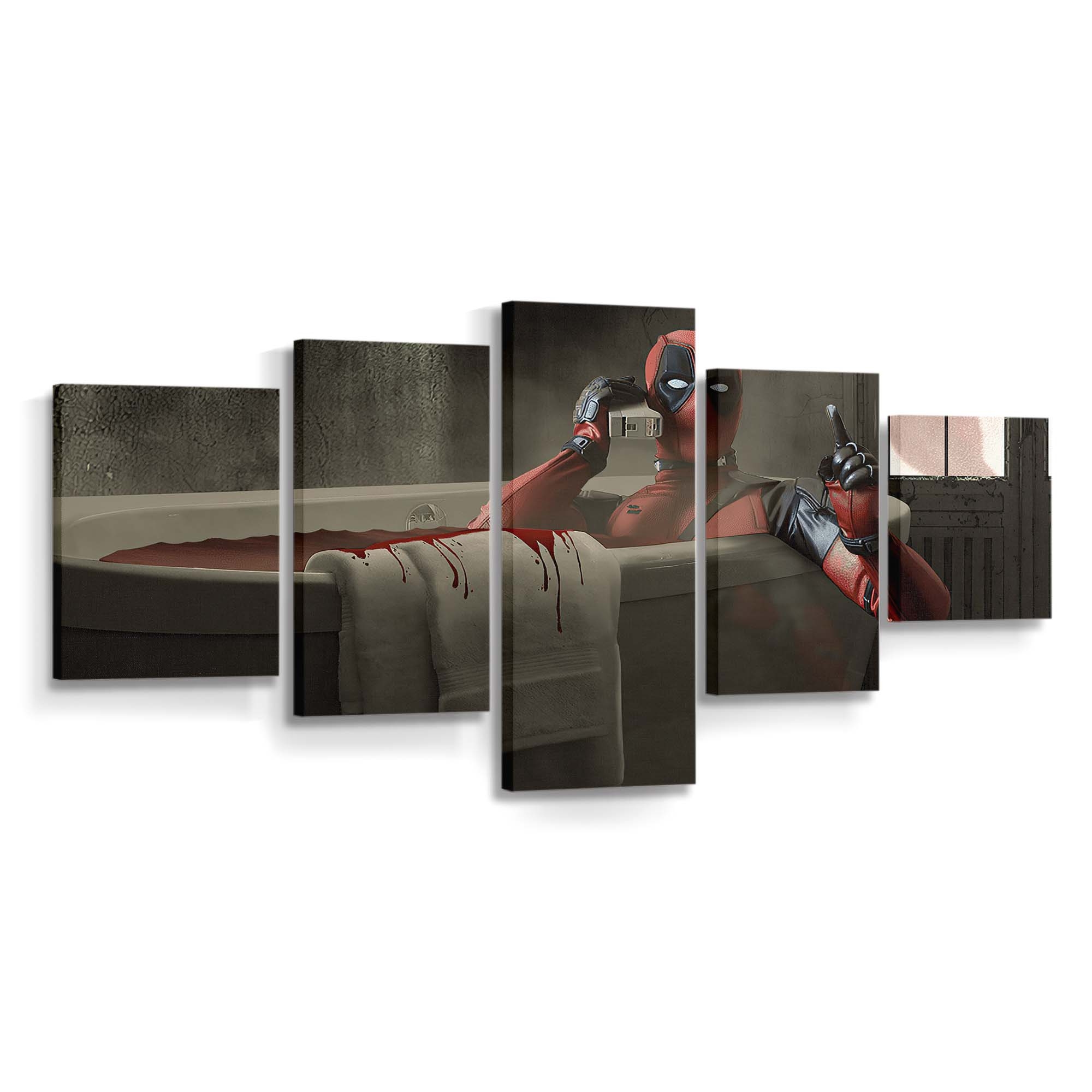 Deadpool 2020 Kunst 3 Leinwandbild - Marvel Wanddeko