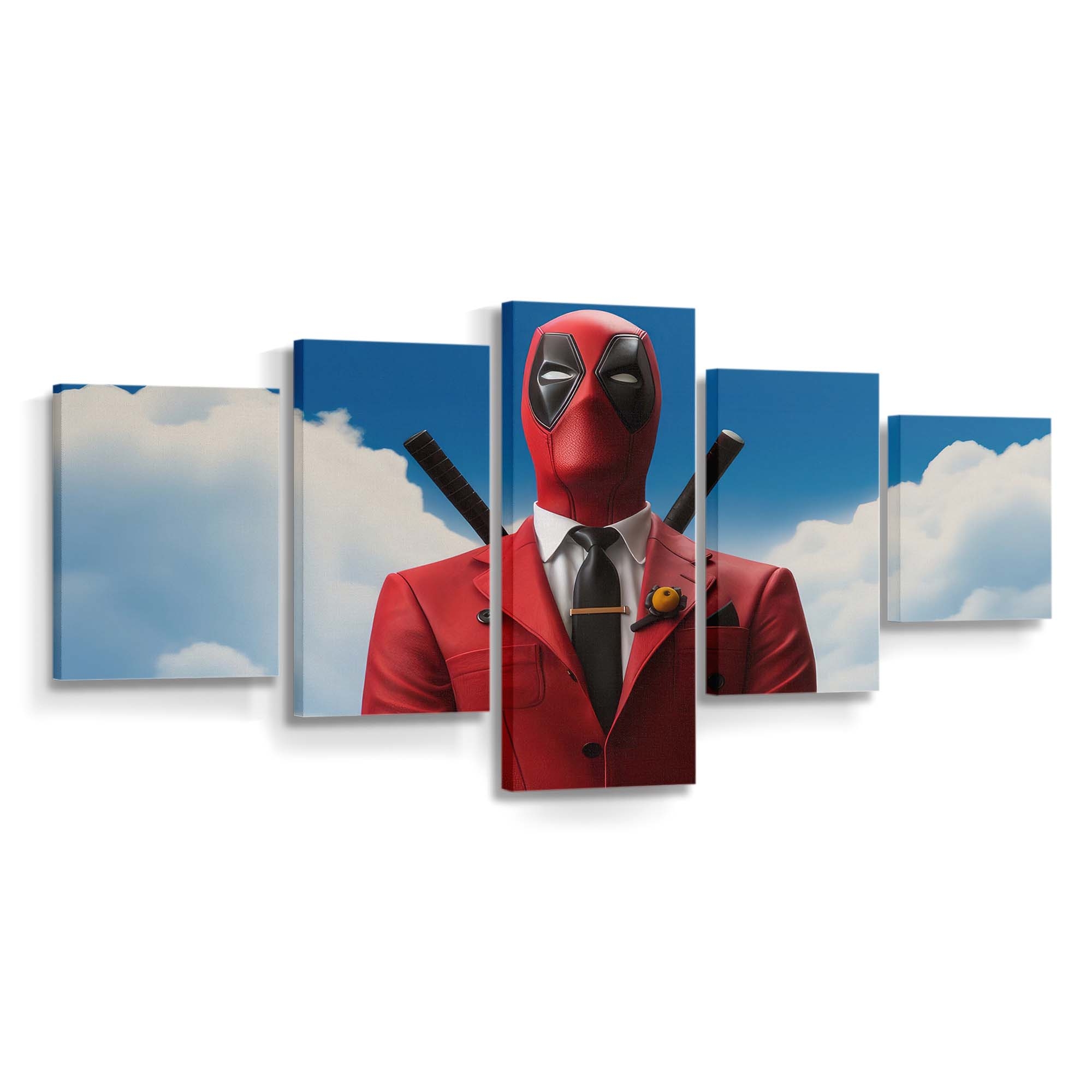 Deadpool 3 Leinwandbild - Marvel Wanddeko