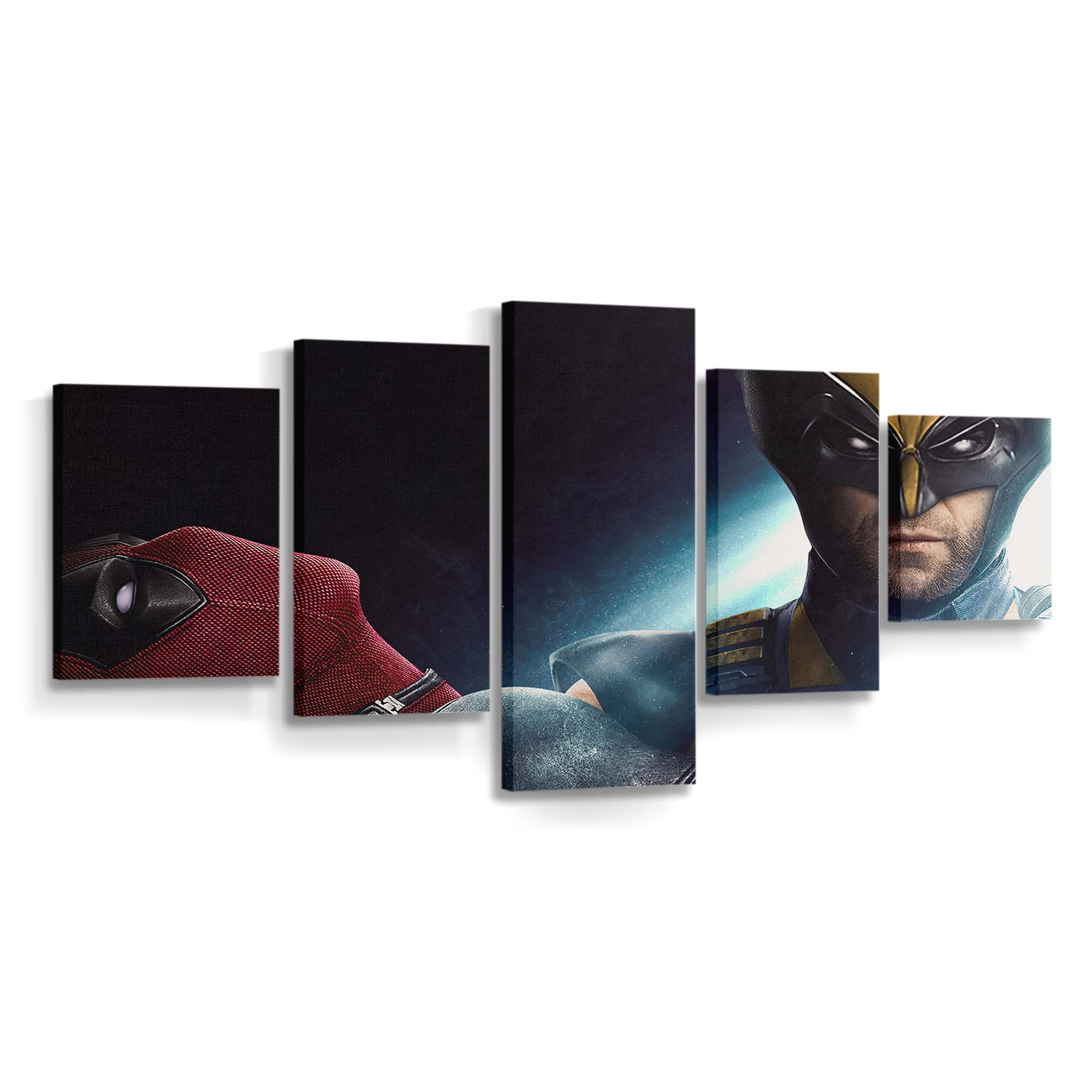 Deadpool 3 Hugh Jackman und Ryan Reynolds Leinwandbild - Marvel Wanddeko