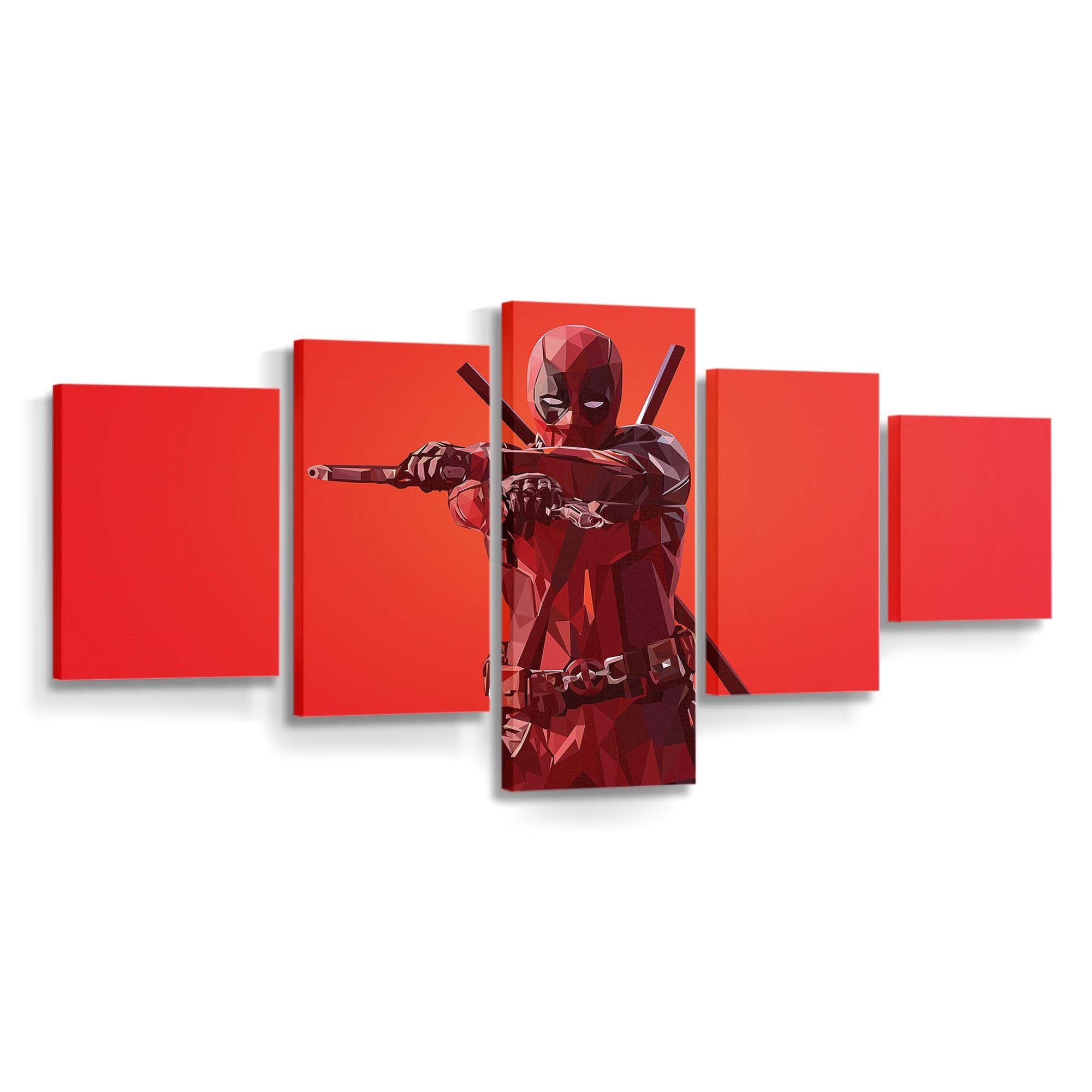 Deadpool Neue Artworks Leinwandbild - Marvel Wanddeko