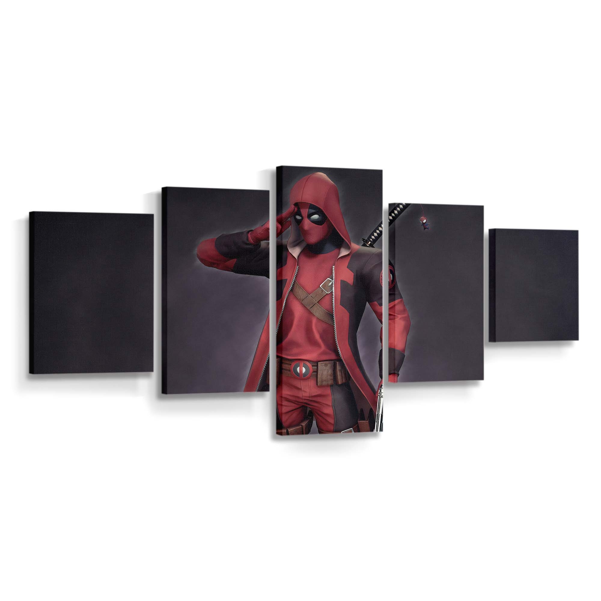 Deadpool Neue Kunst 3 Leinwandbild - Marvel Wanddeko