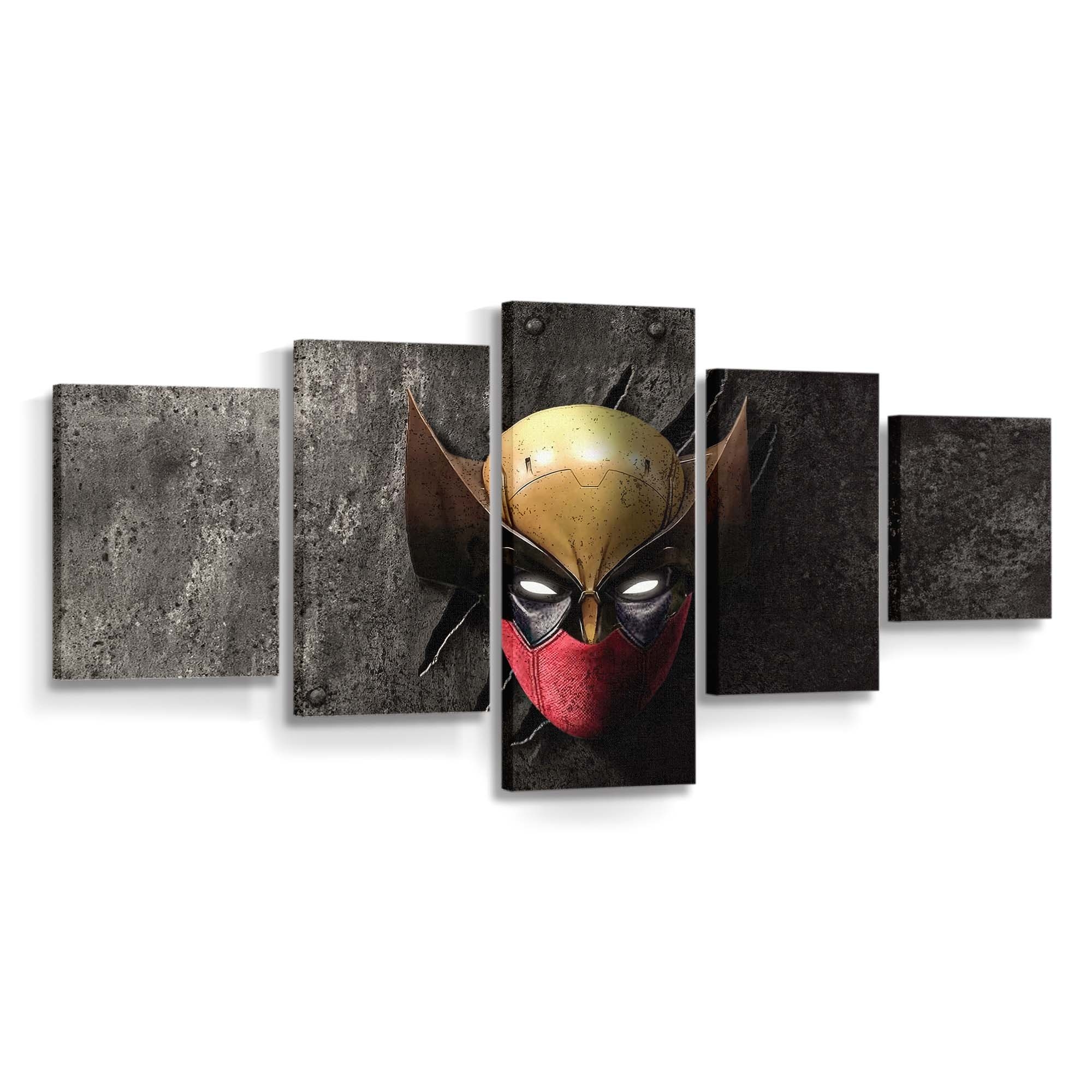 Deadpool und Wolverine: Ein chaotisches Team Leinwandbild - Marvel Wanddeko