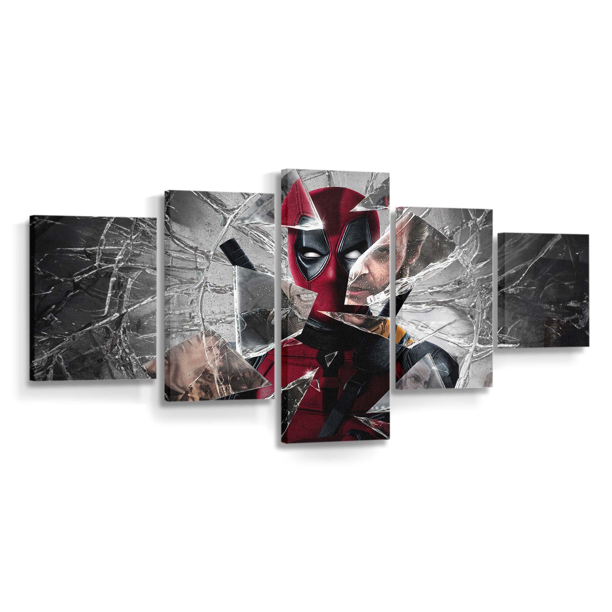 Rückkehr von Deadpool und Wolverine Leinwandbild - Marvel Wanddeko