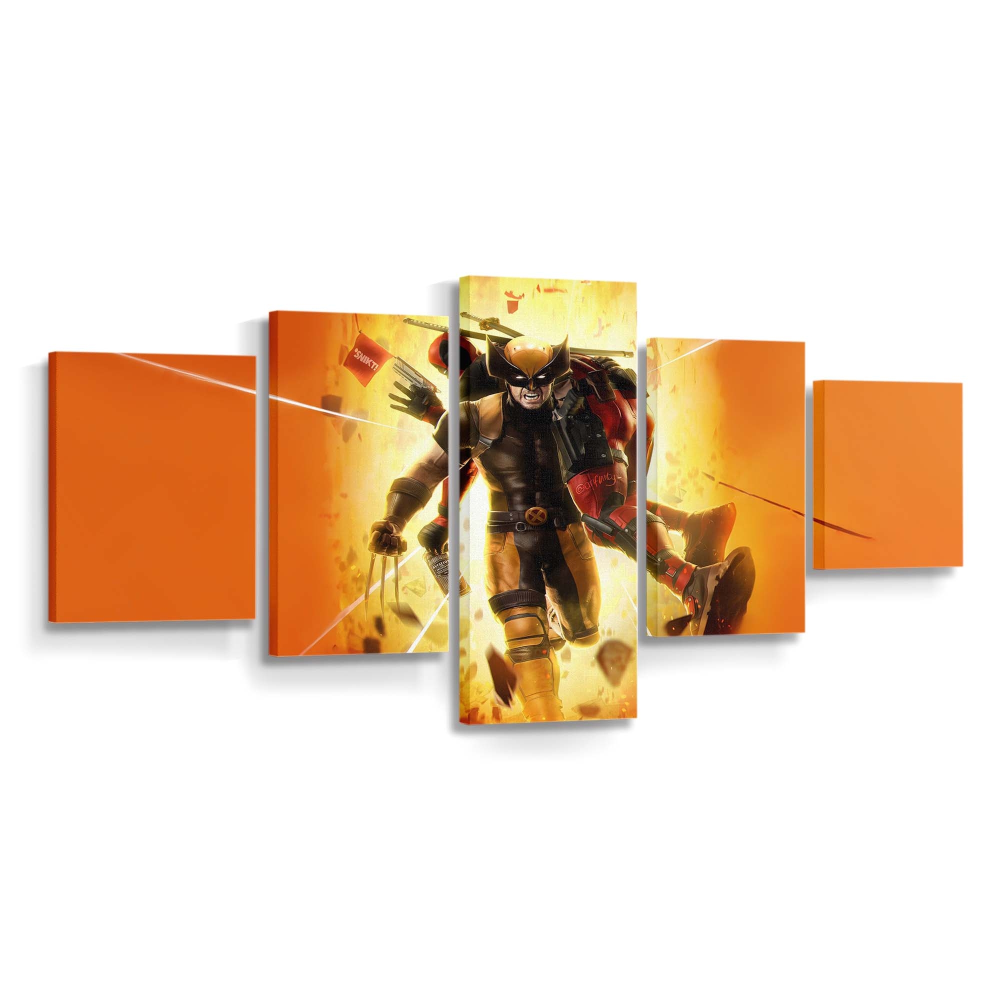 Deadpool und Wolverine Film 2 Leinwandbild - Marvel Wanddeko