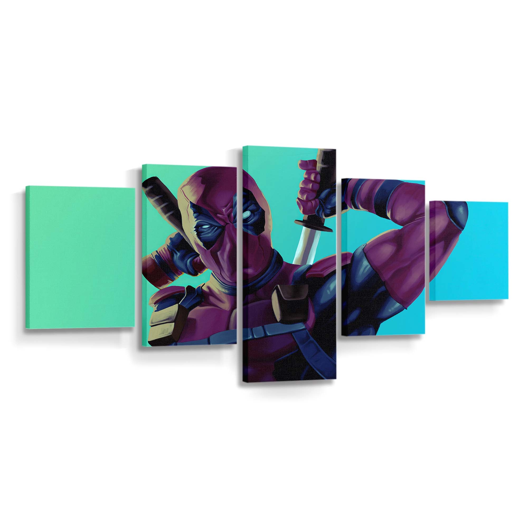 Deadpool Artwork 2020 2 Leinwandbild - Marvel Wanddeko