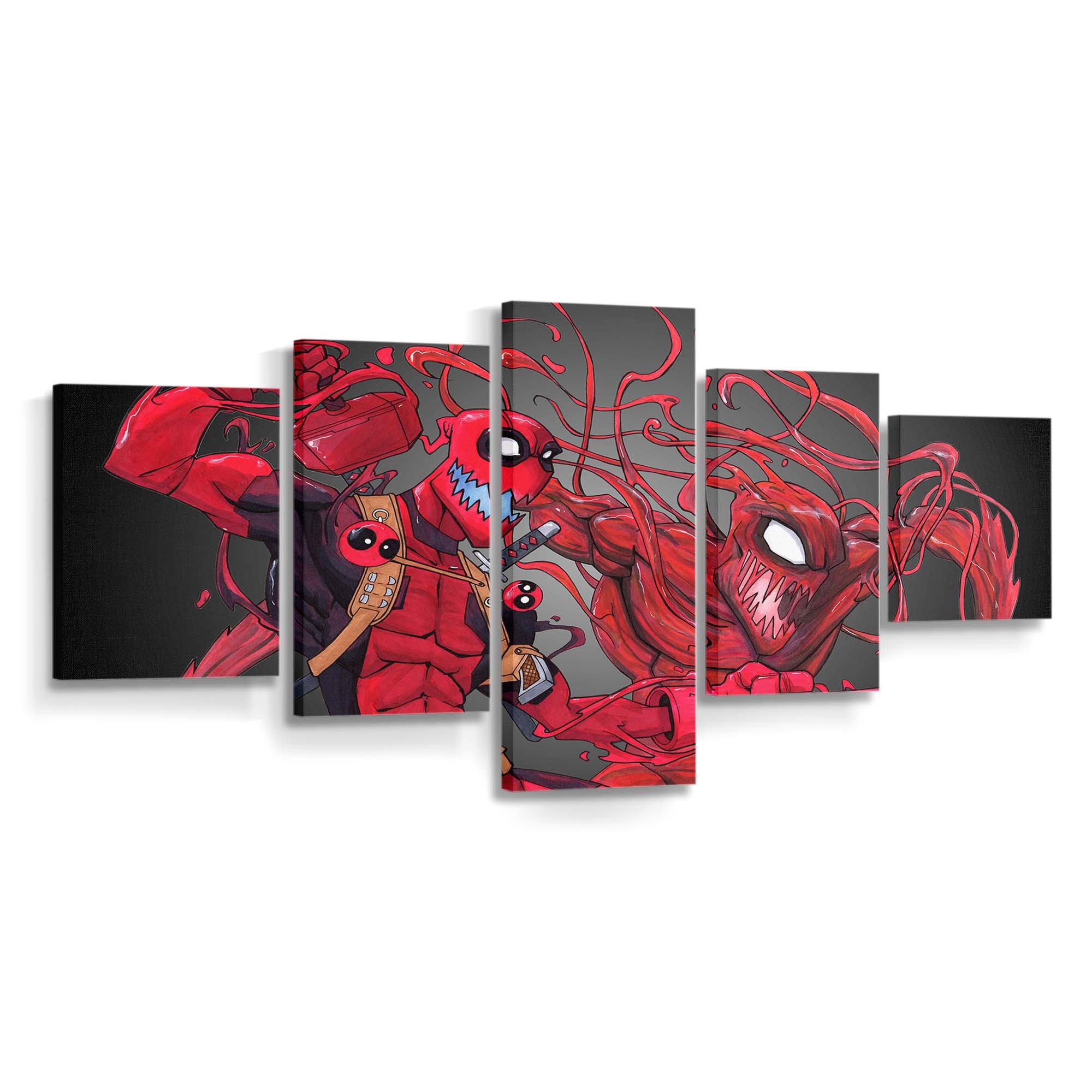 Deadpool: Blutbad Leinwandbild - Marvel Wanddeko
