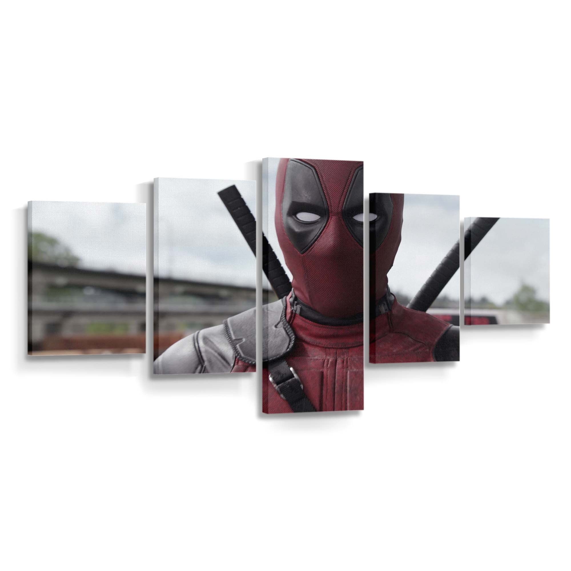 Deadpool: Nahaufnahme Leinwandbild - Marvel Wanddeko