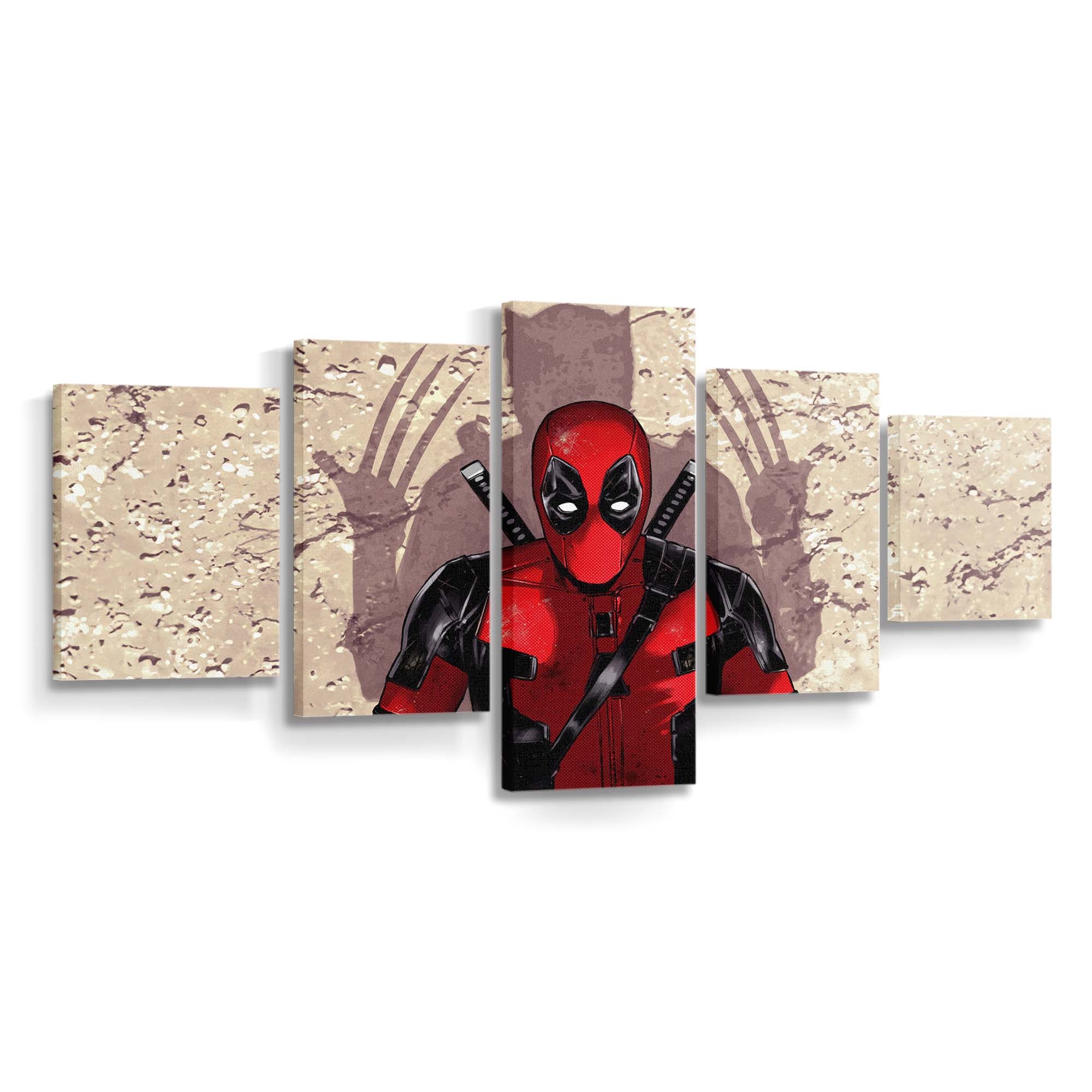 Deadpool: Tödliche Spritztour Leinwandbild - Marvel Wanddeko
