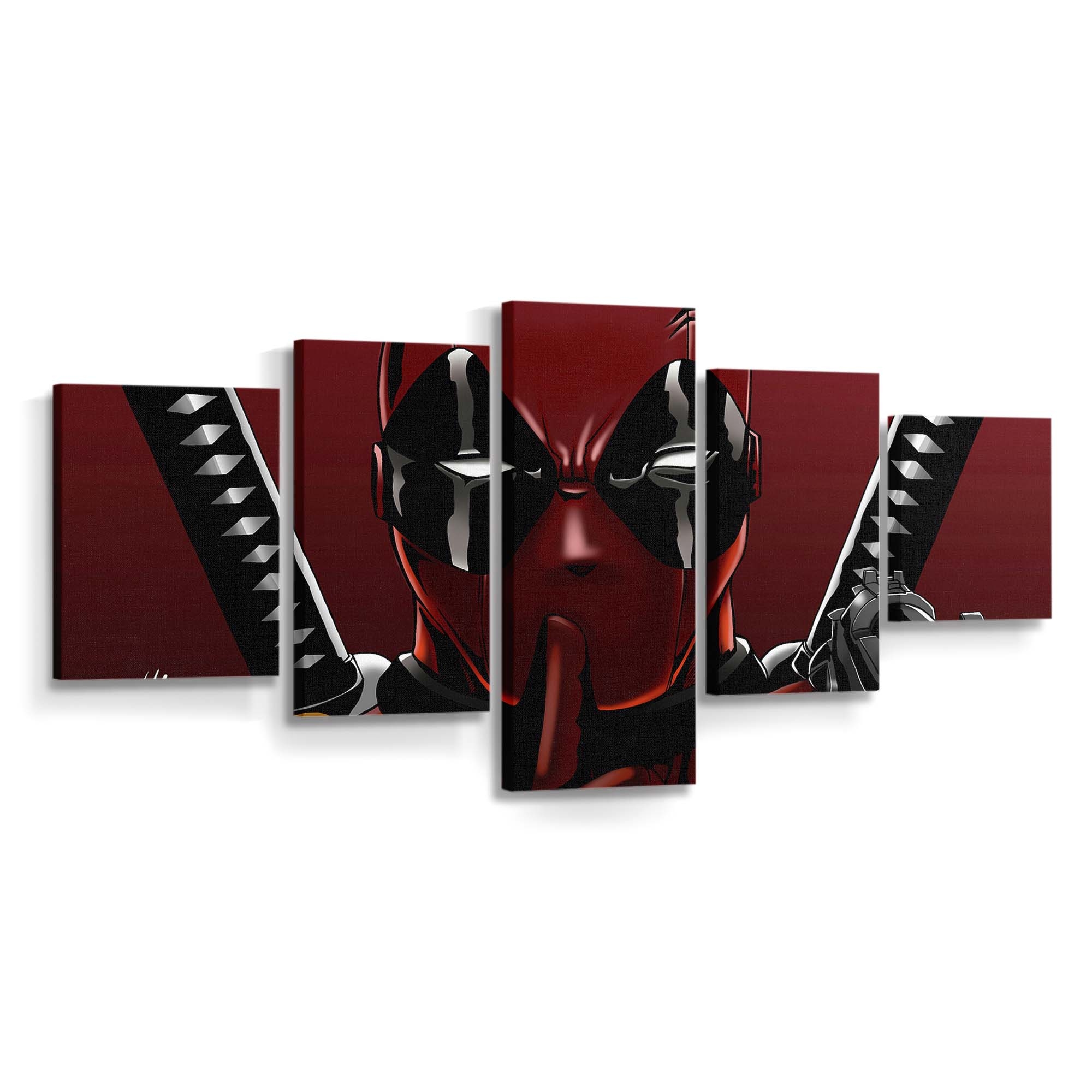 Deadpool: Dominanz Leinwandbild - Marvel Wanddeko