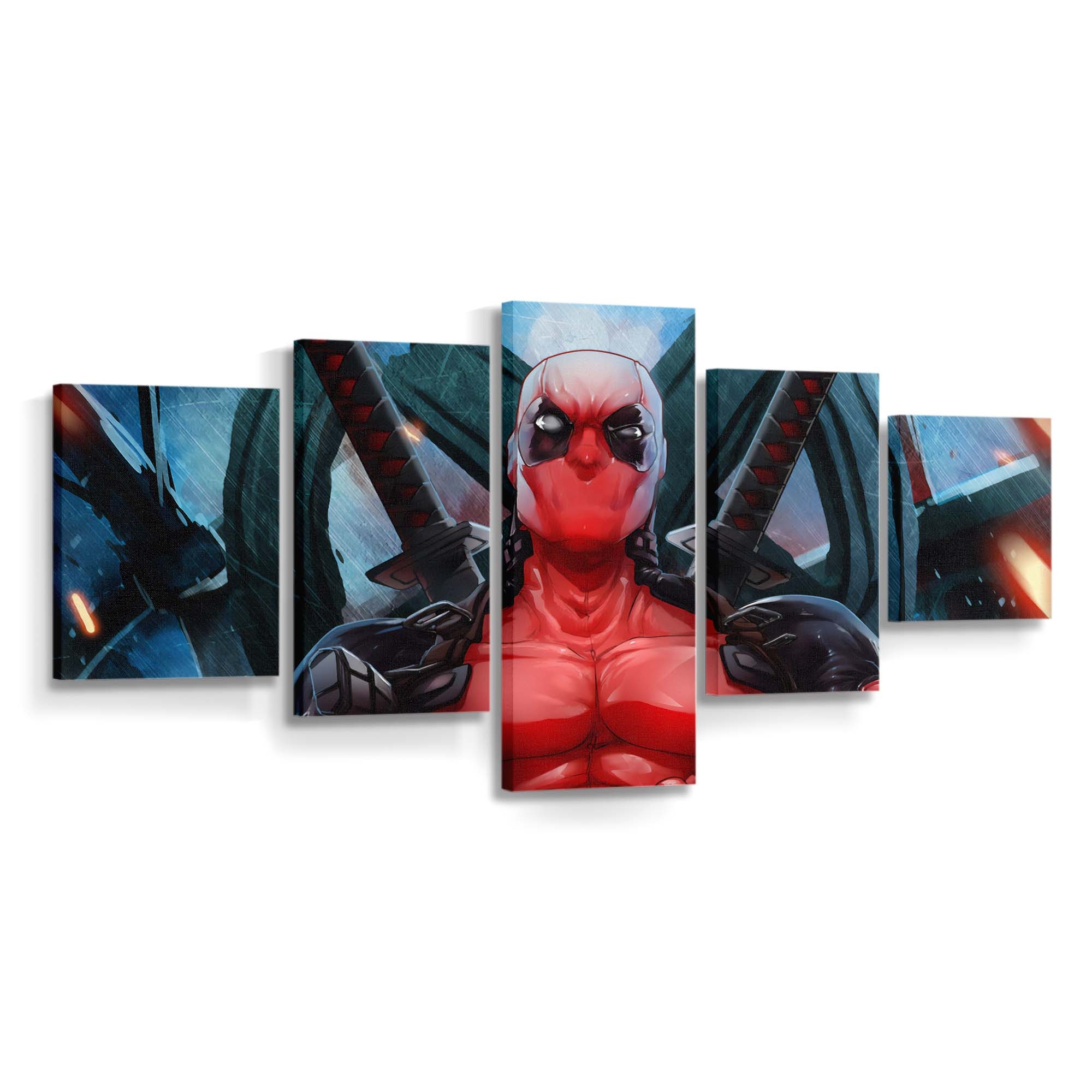 Deadpool Endgame Leinwandbild - Marvel Wanddeko