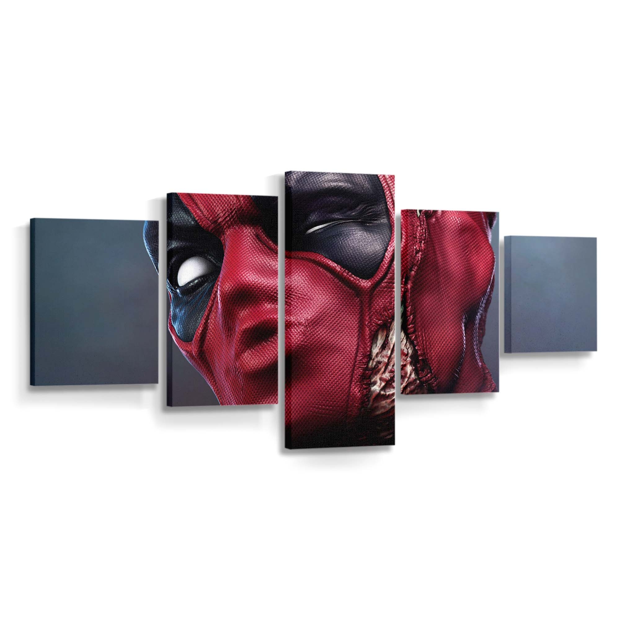 Deadpool Gesicht Leinwandbild - Marvel Wanddeko
