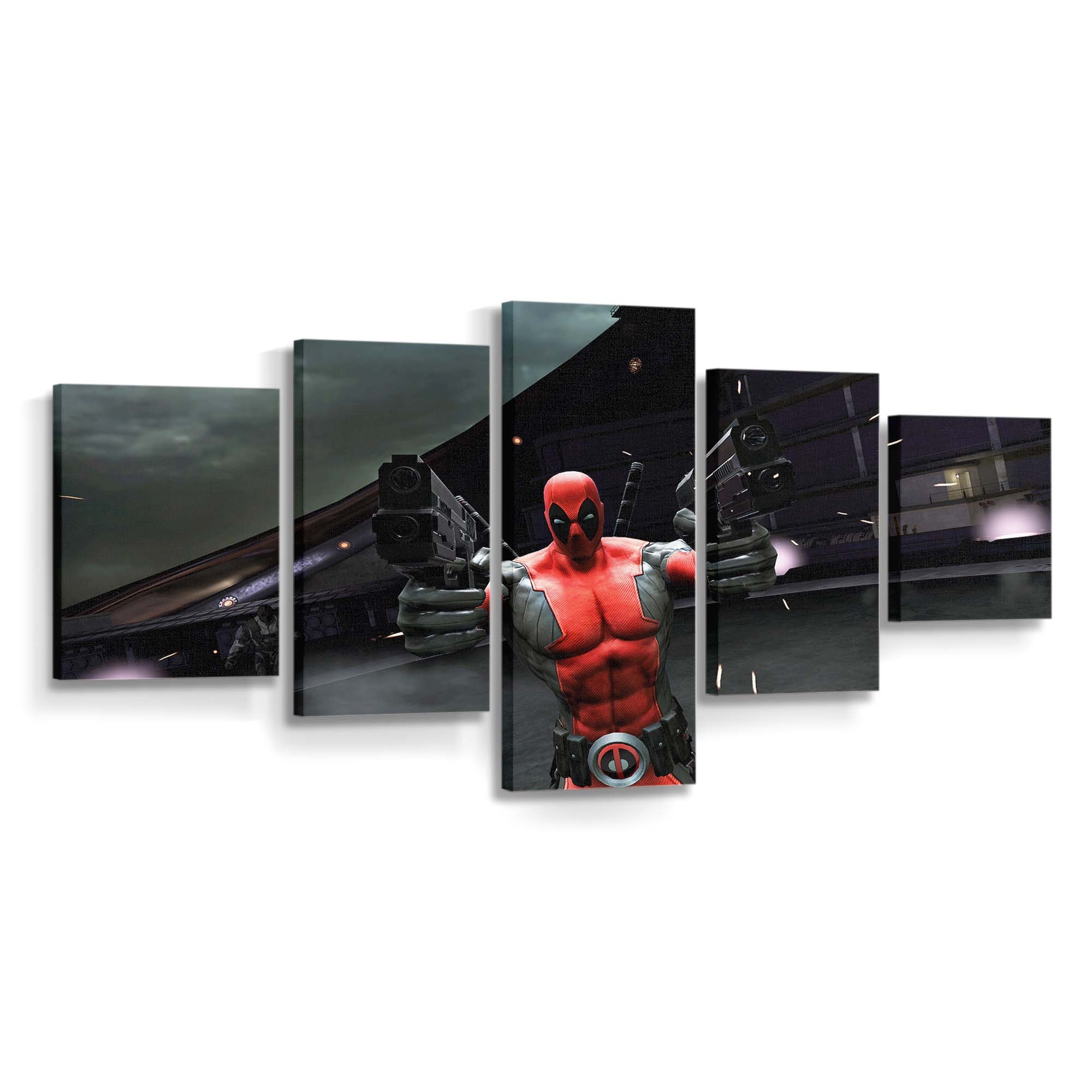 Deadpool Spiel Leinwandbild - Marvel Wanddeko