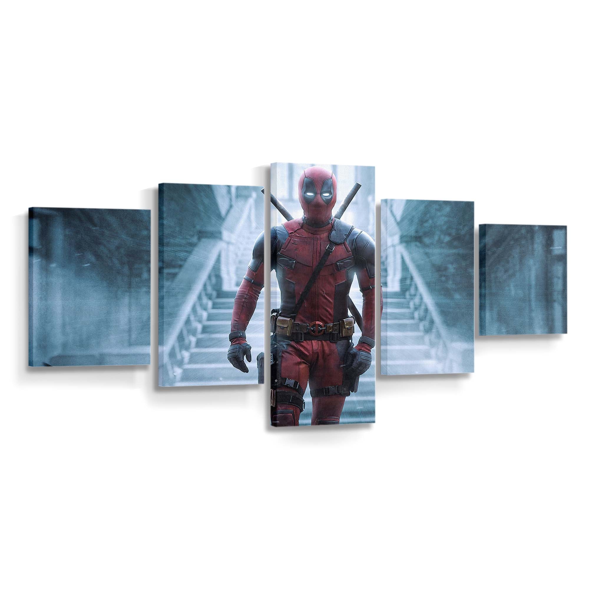 Deadpool Marvel Leinwandbild - Marvel Wanddeko