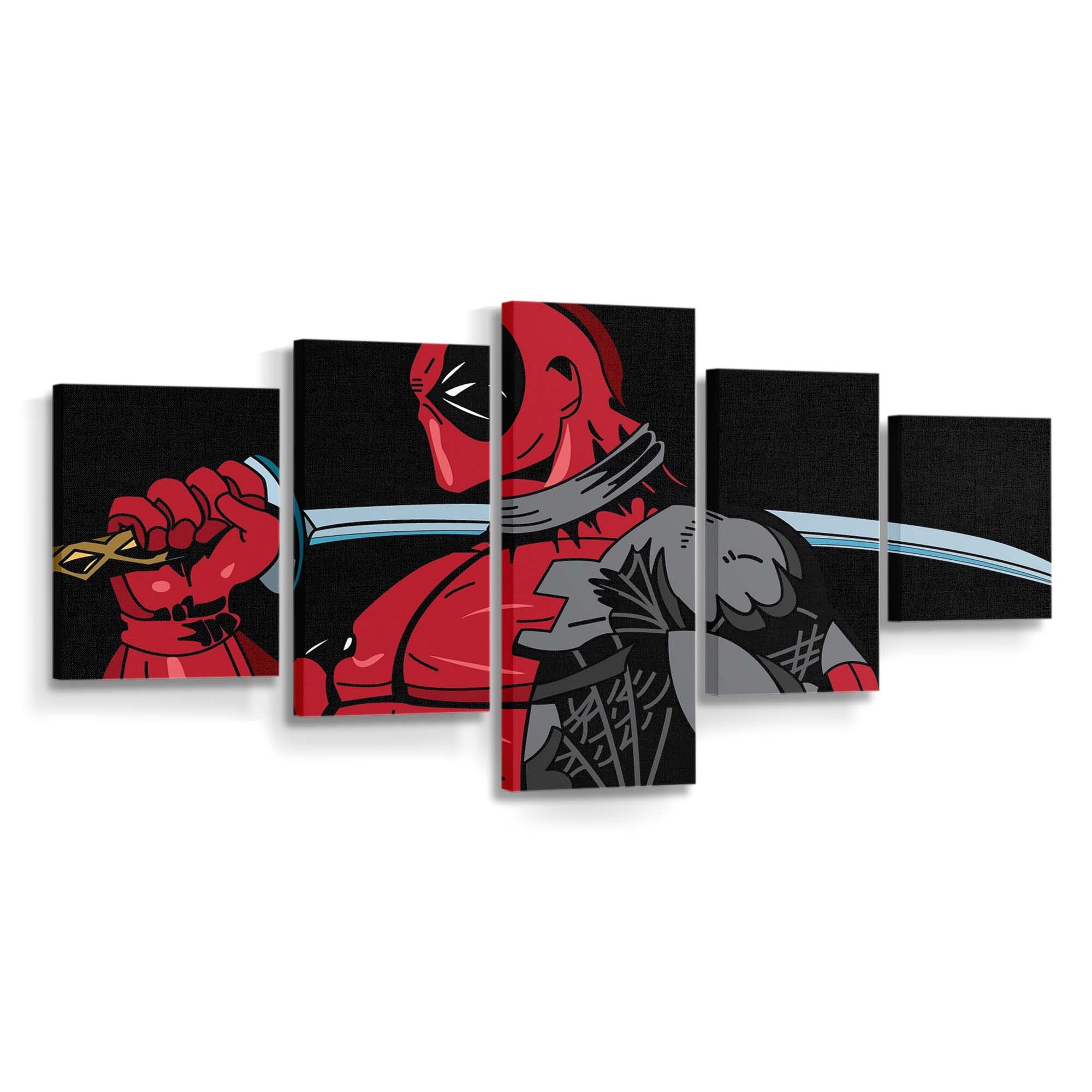 Deadpool Marvel A Leinwandbild - Marvel Wanddeko