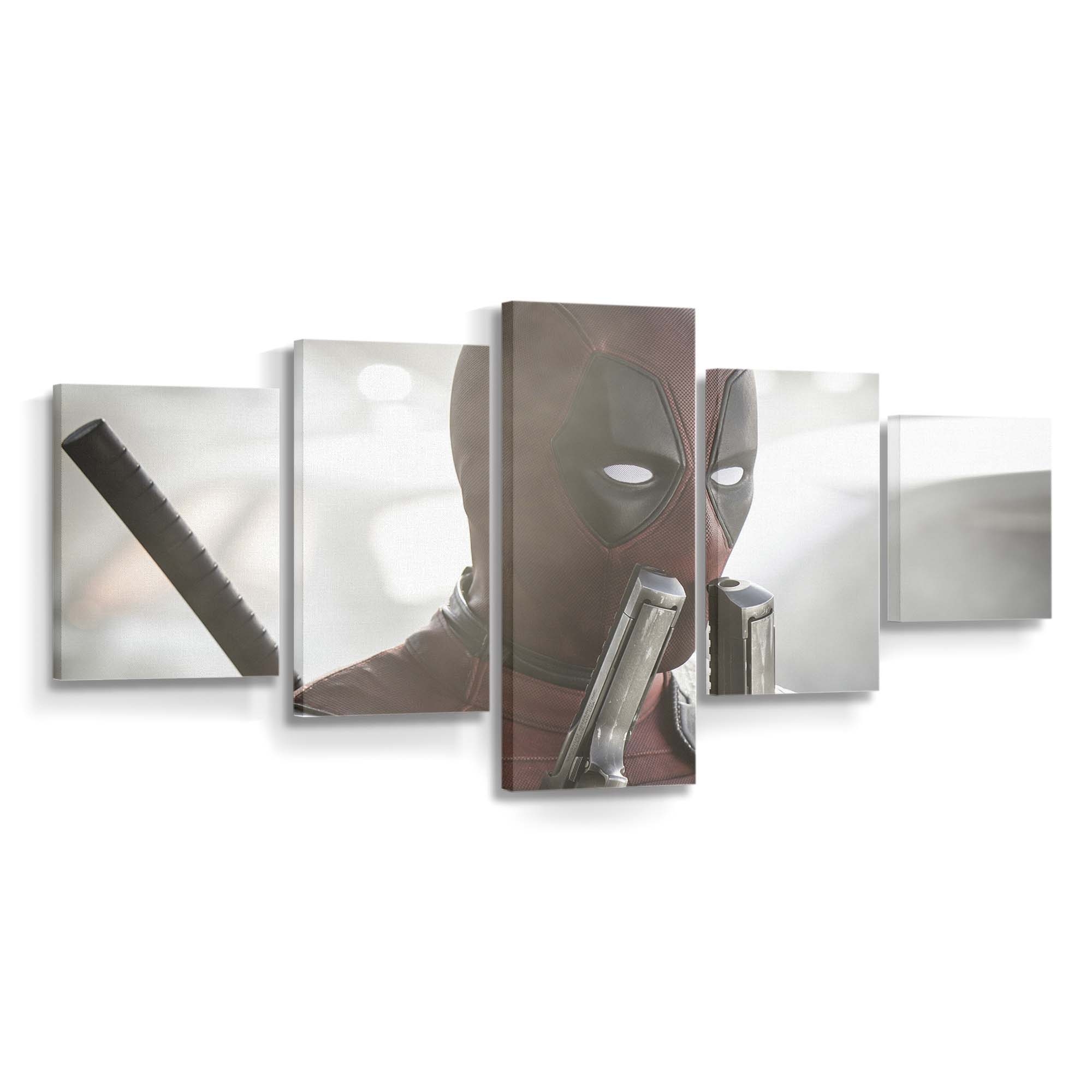 Deadpool Film Leinwandbild - Marvel Wanddeko