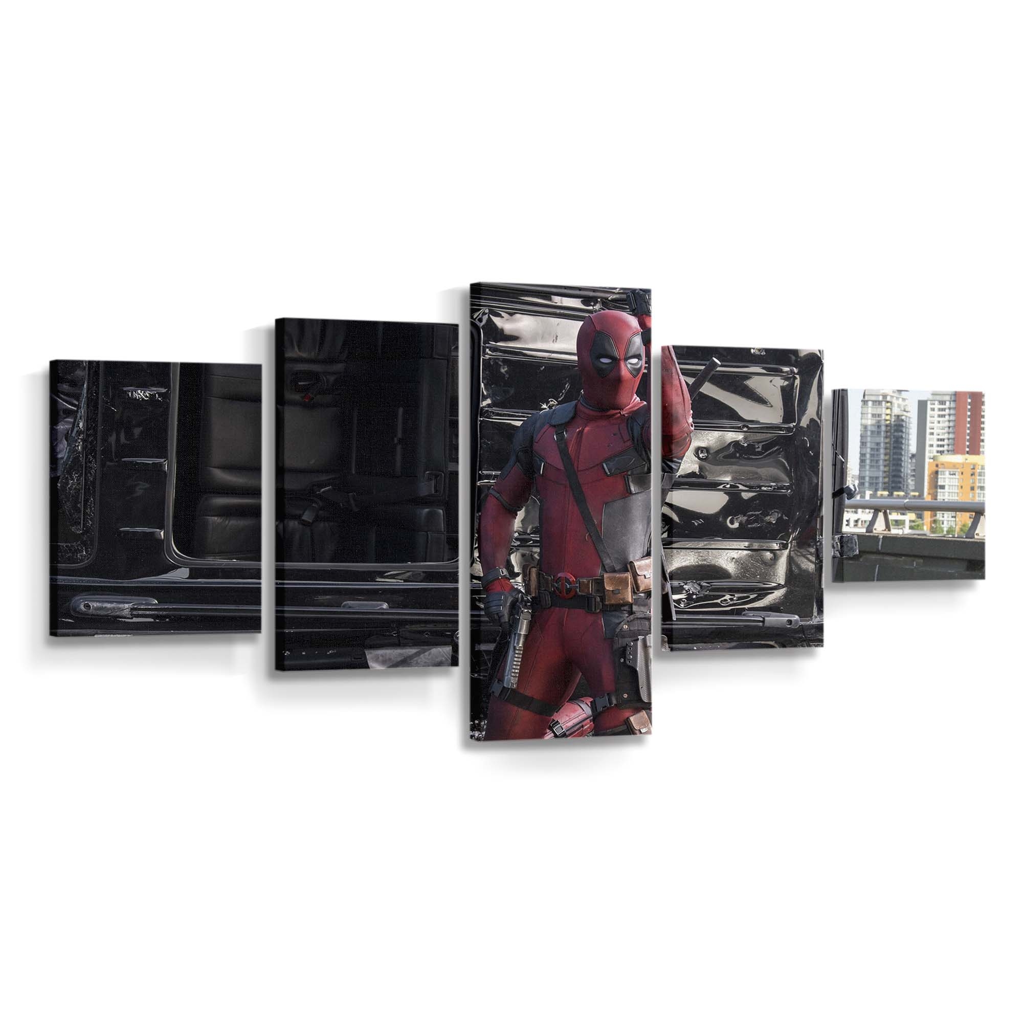 Deadpool Film 2 Leinwandbild - Marvel Wanddeko