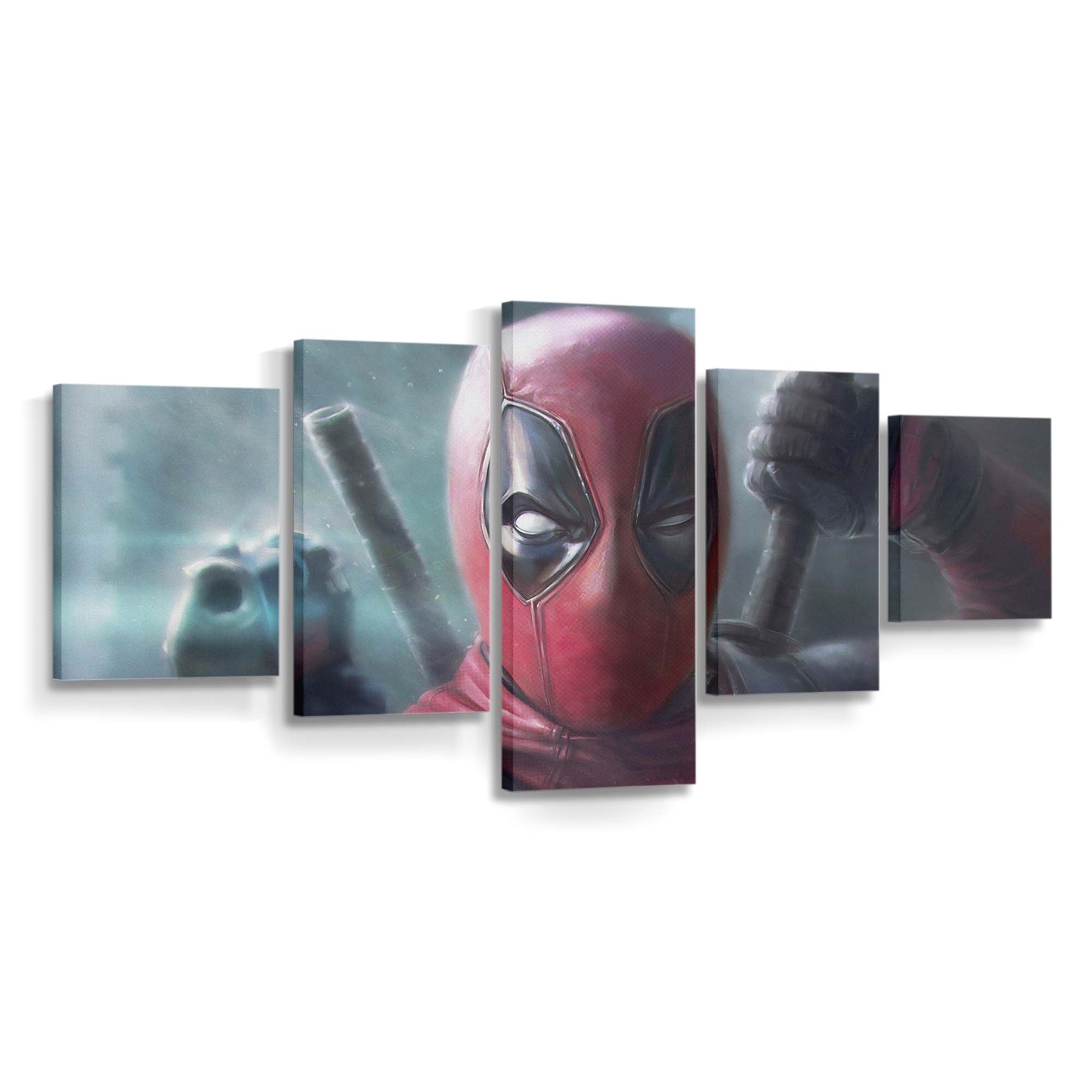 Deadpool Neue Art 3 Leinwandbild - Marvel Wanddeko