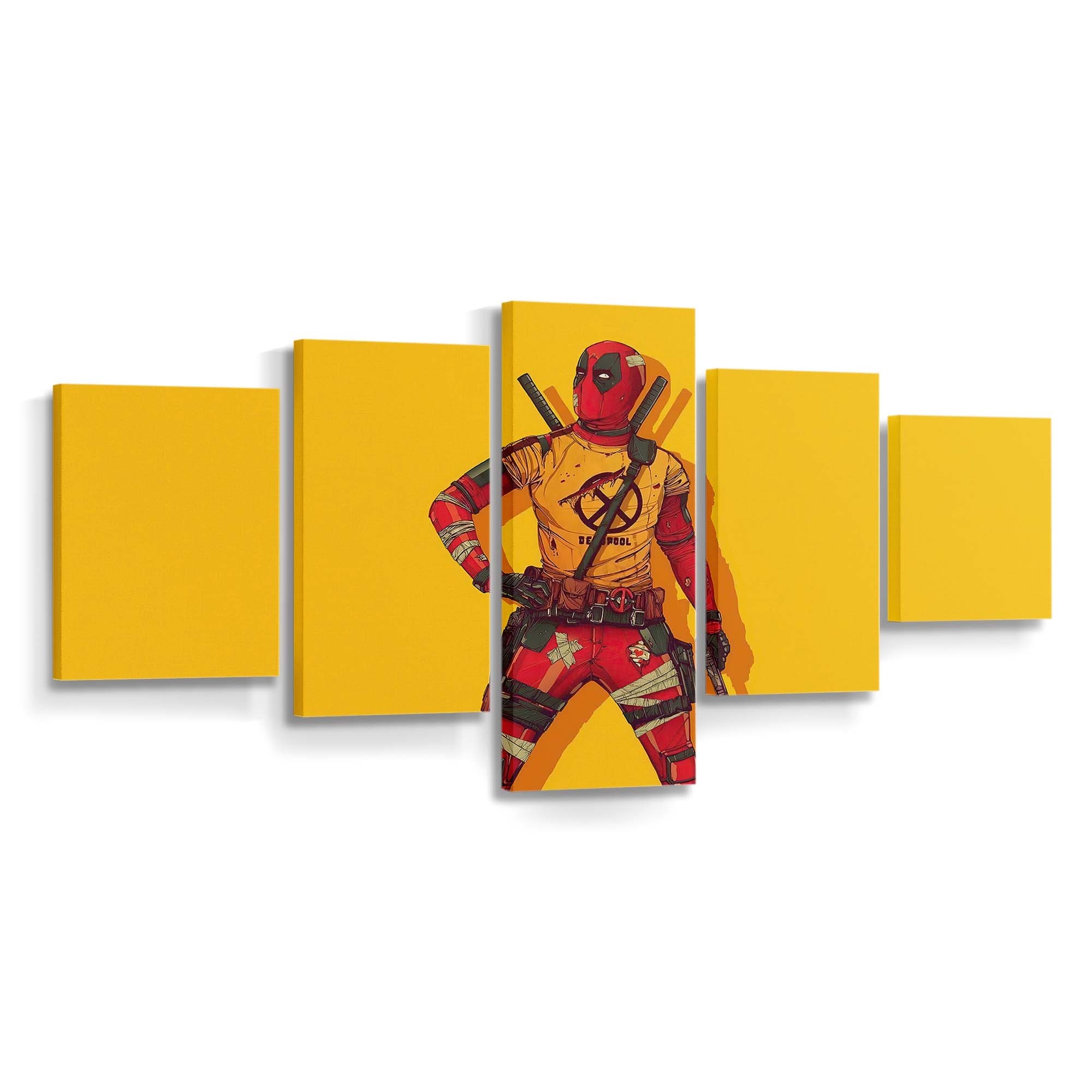 Deadpool Neues Kostüm Leinwandbild - Marvel Wanddeko