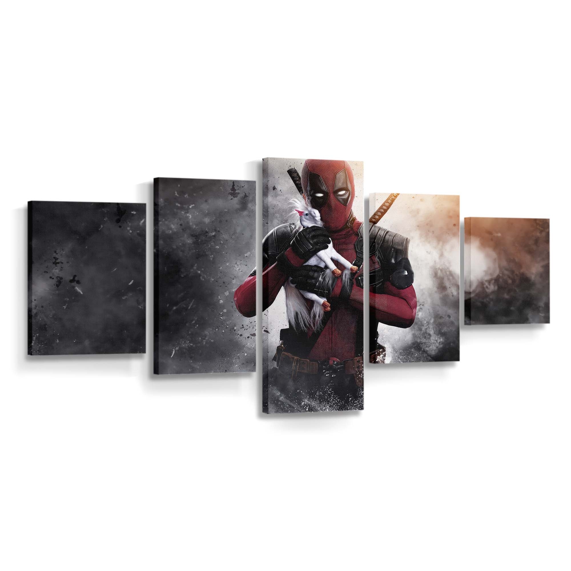 Deadpool Spielpartner Leinwandbild - Marvel Wanddeko