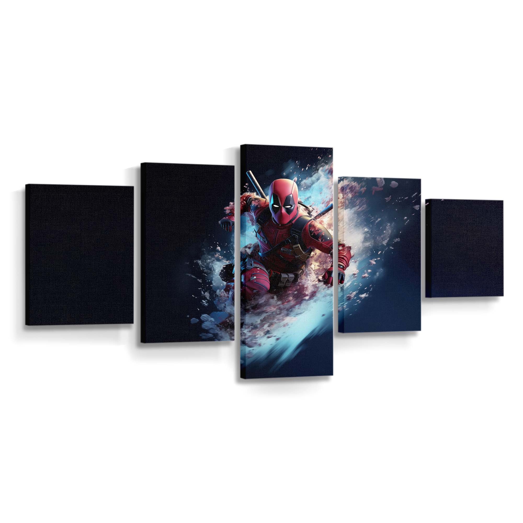 Deadpool Reloaded Rampage Leinwandbild - Marvel Wanddeko