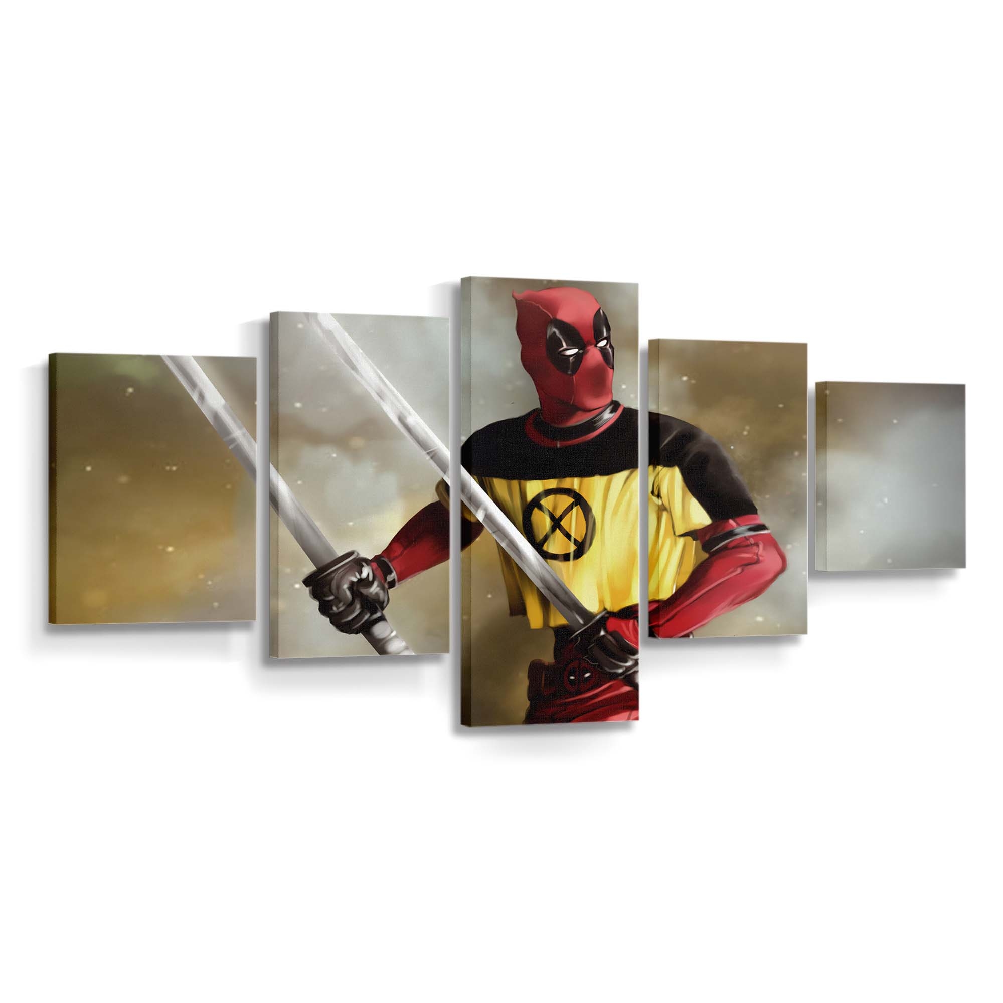 Deadpool Sword Leinwandbild - Marvel Wanddeko