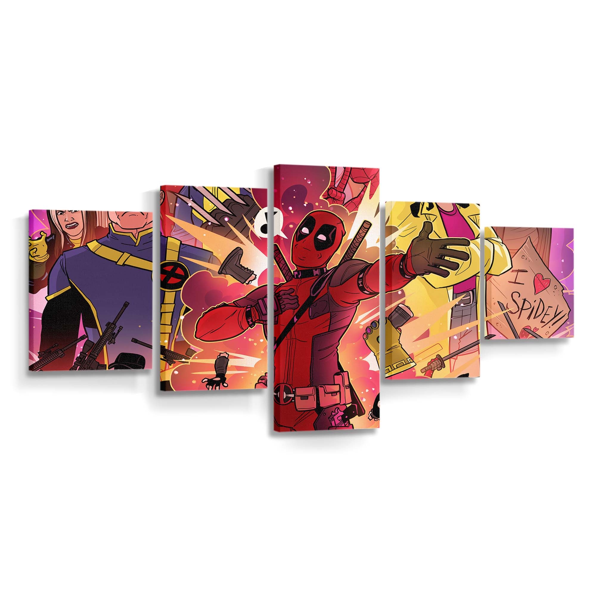 Deadpool: Das Musical 2: Die ultimative Disney-Parodie 2018 Leinwandbild - Marvel Wanddeko