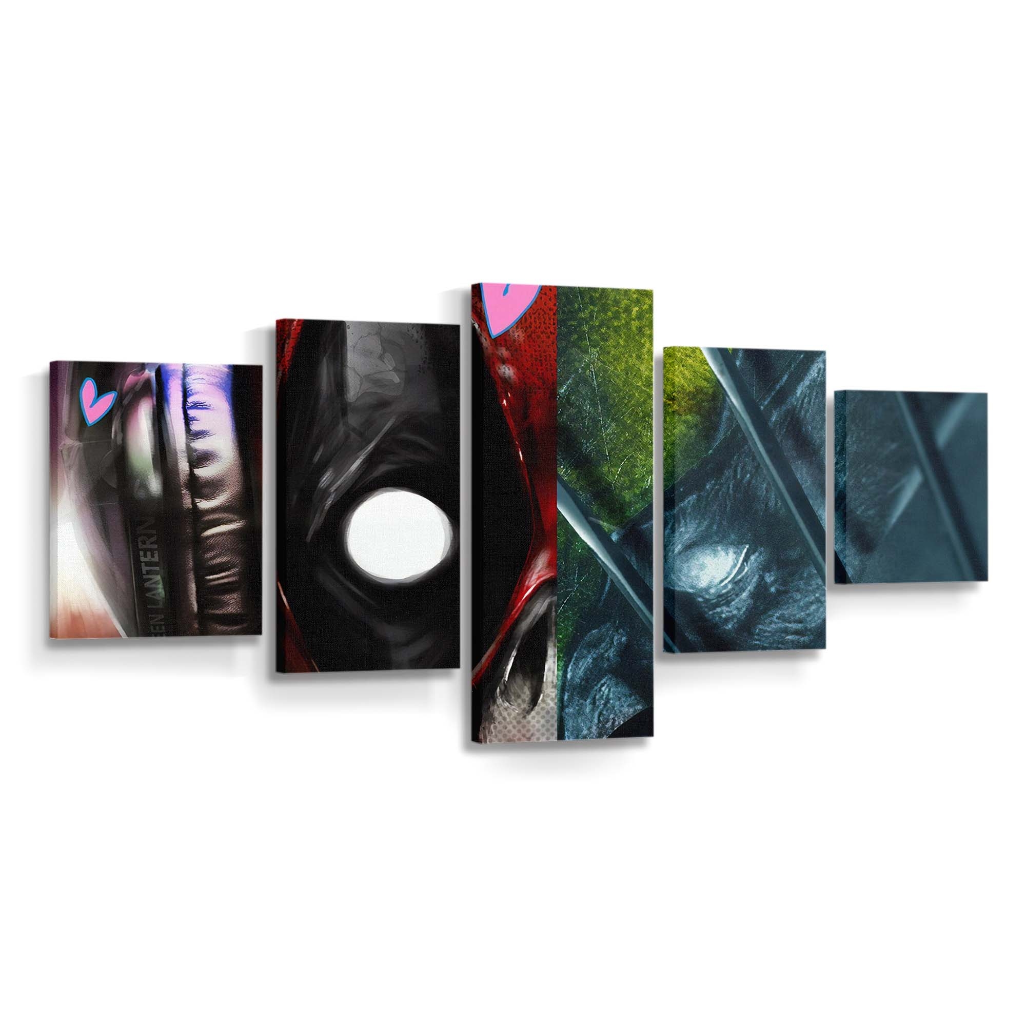 Deadpool X Wolverine 2 Leinwandbild - Marvel Wanddeko