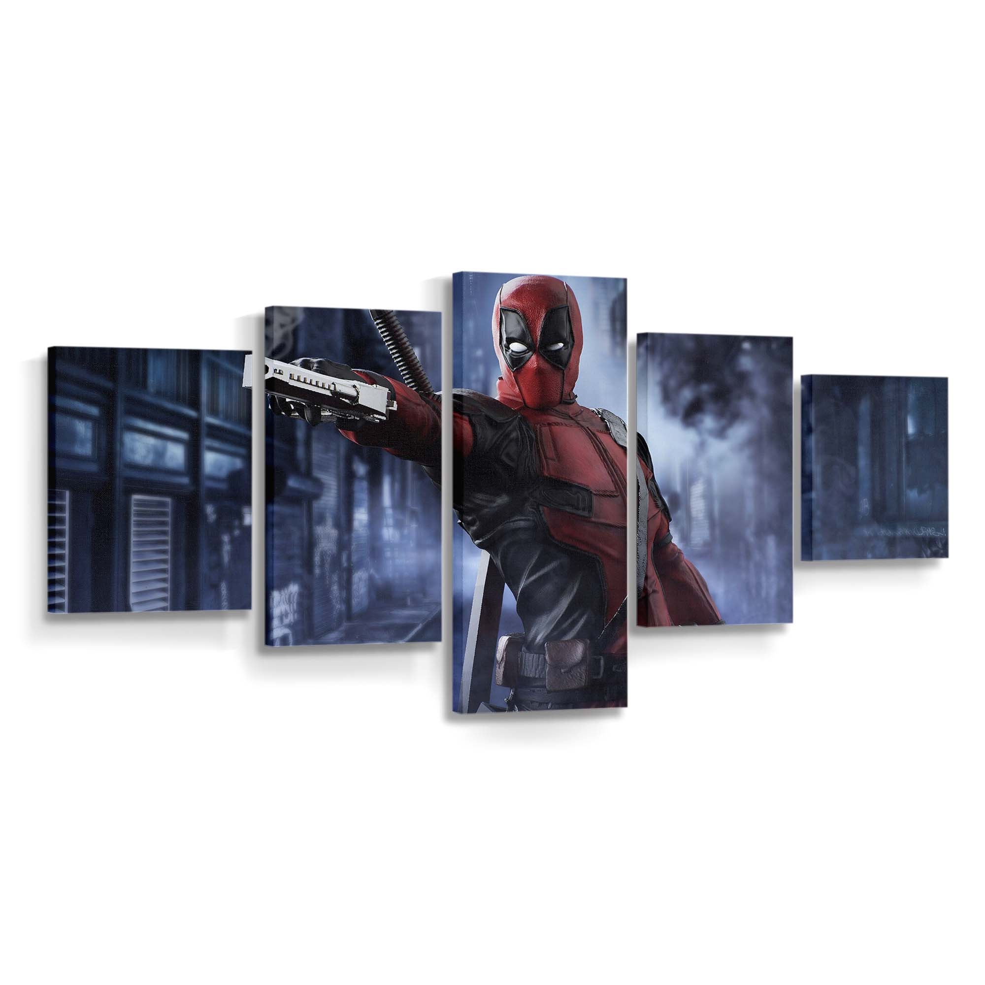 Deadpoolart Leinwandbild - Marvel Wanddeko