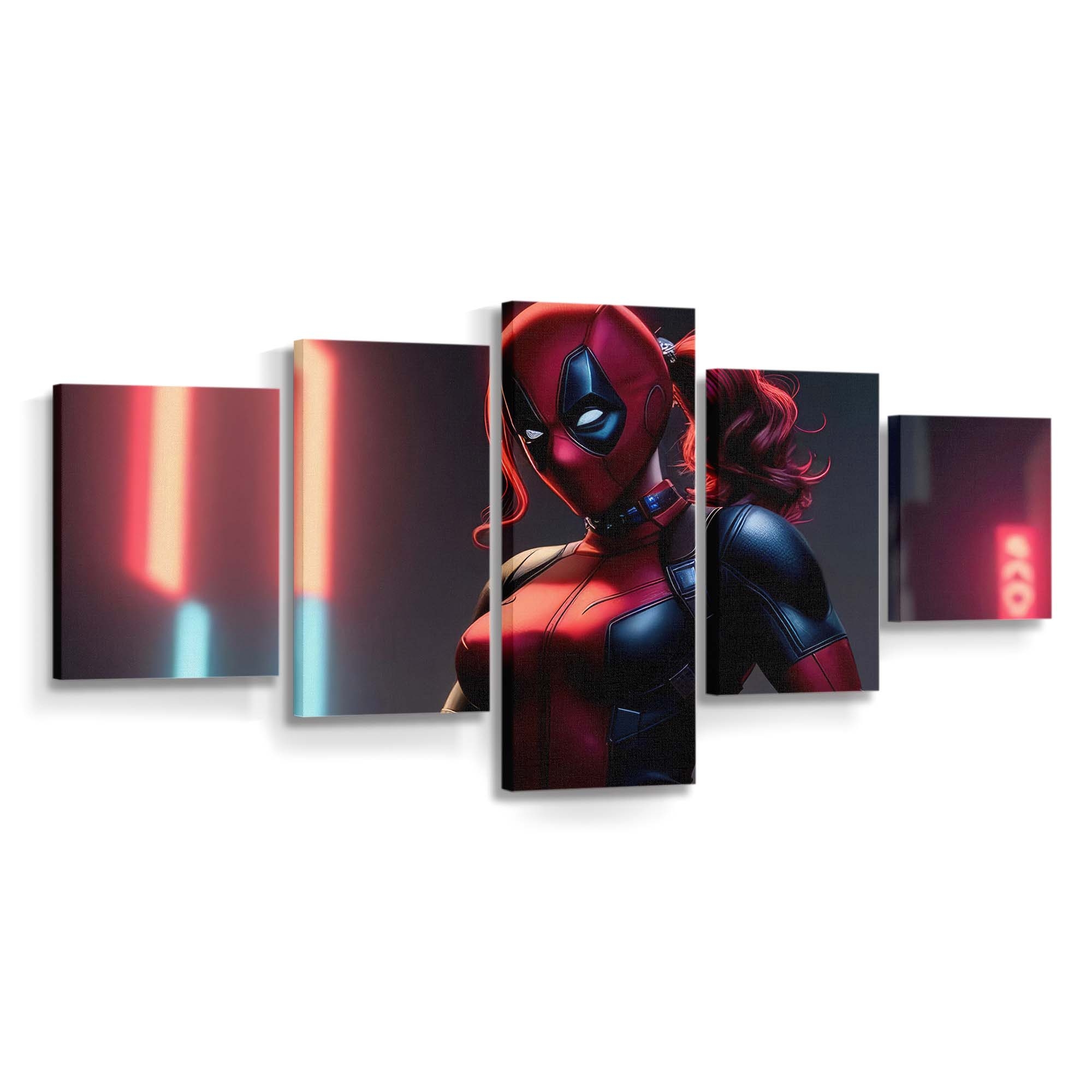 Lady Deadpool 2 Leinwandbild - Marvel Wanddeko