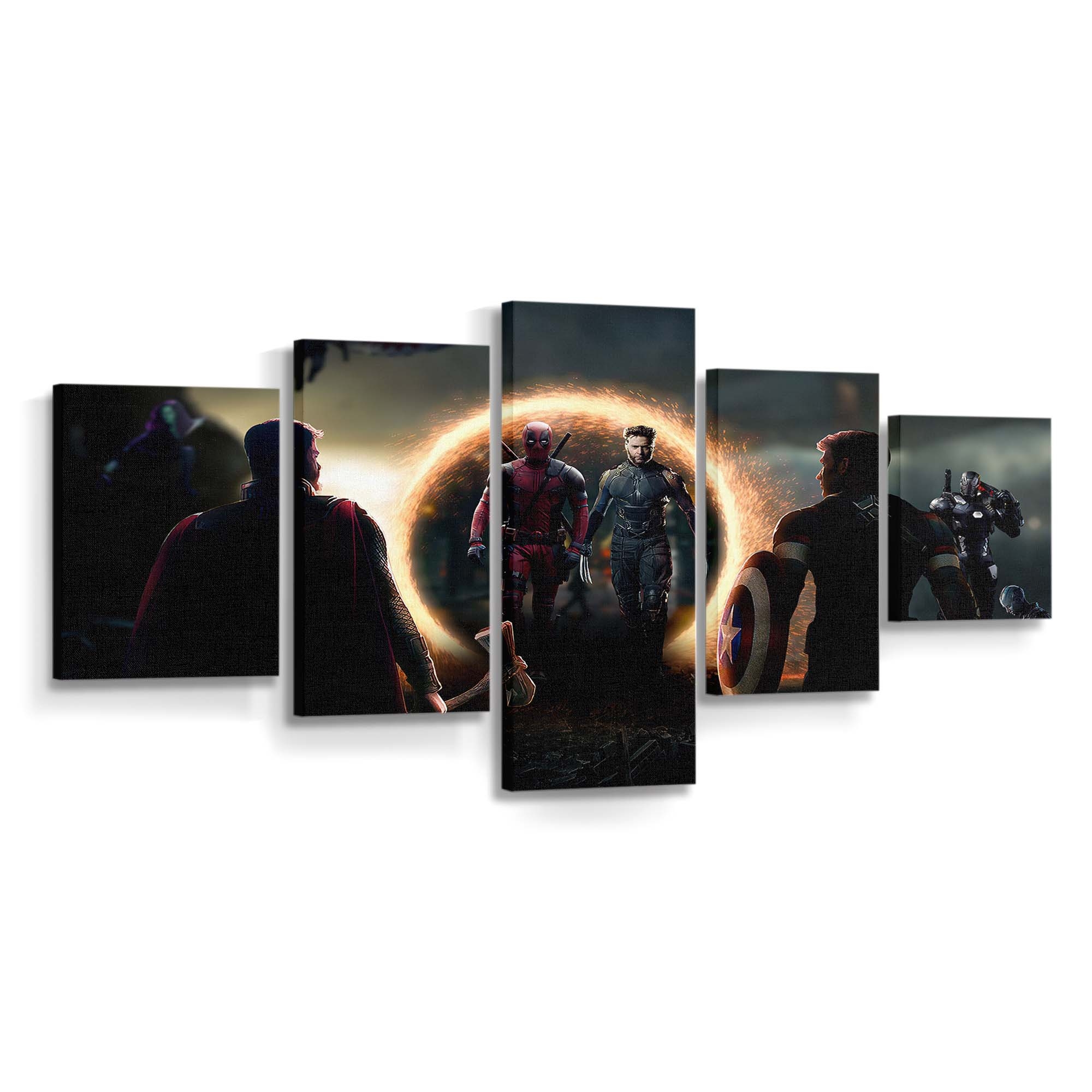 Maryjane Parker als Deadpool Leinwandbild - Marvel Wanddeko