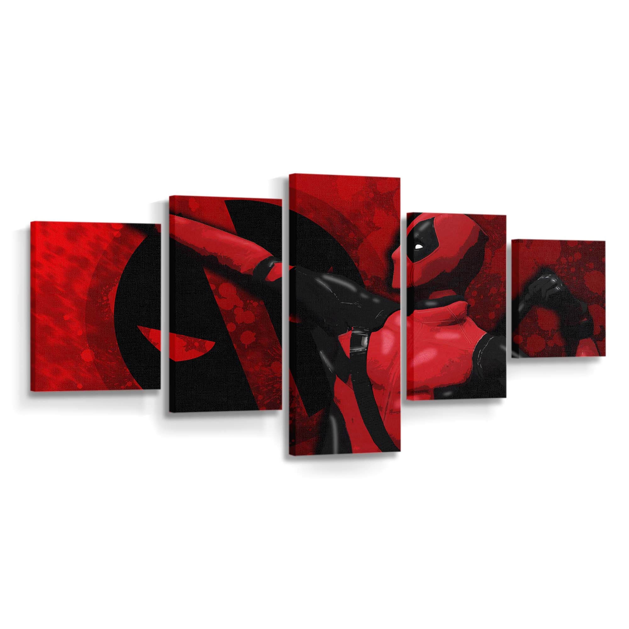 Munny Deadpool Leinwandbild - Marvel Wanddeko