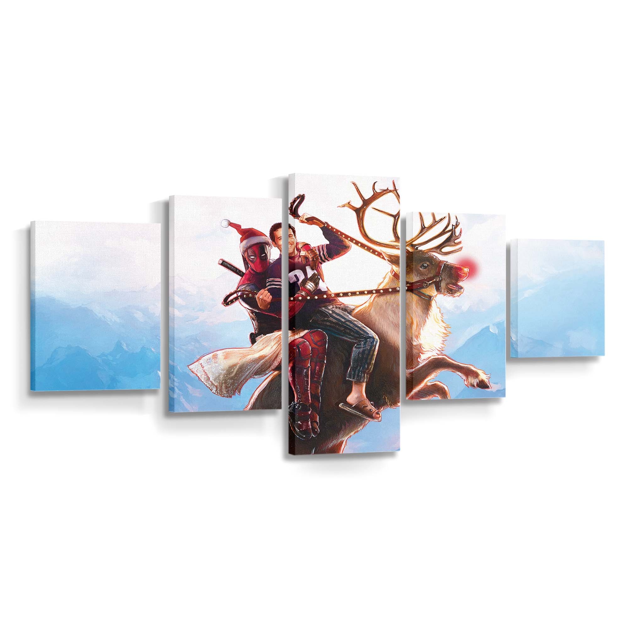 Es war einmal ein Deadpool Leinwandbild - Marvel Wanddeko