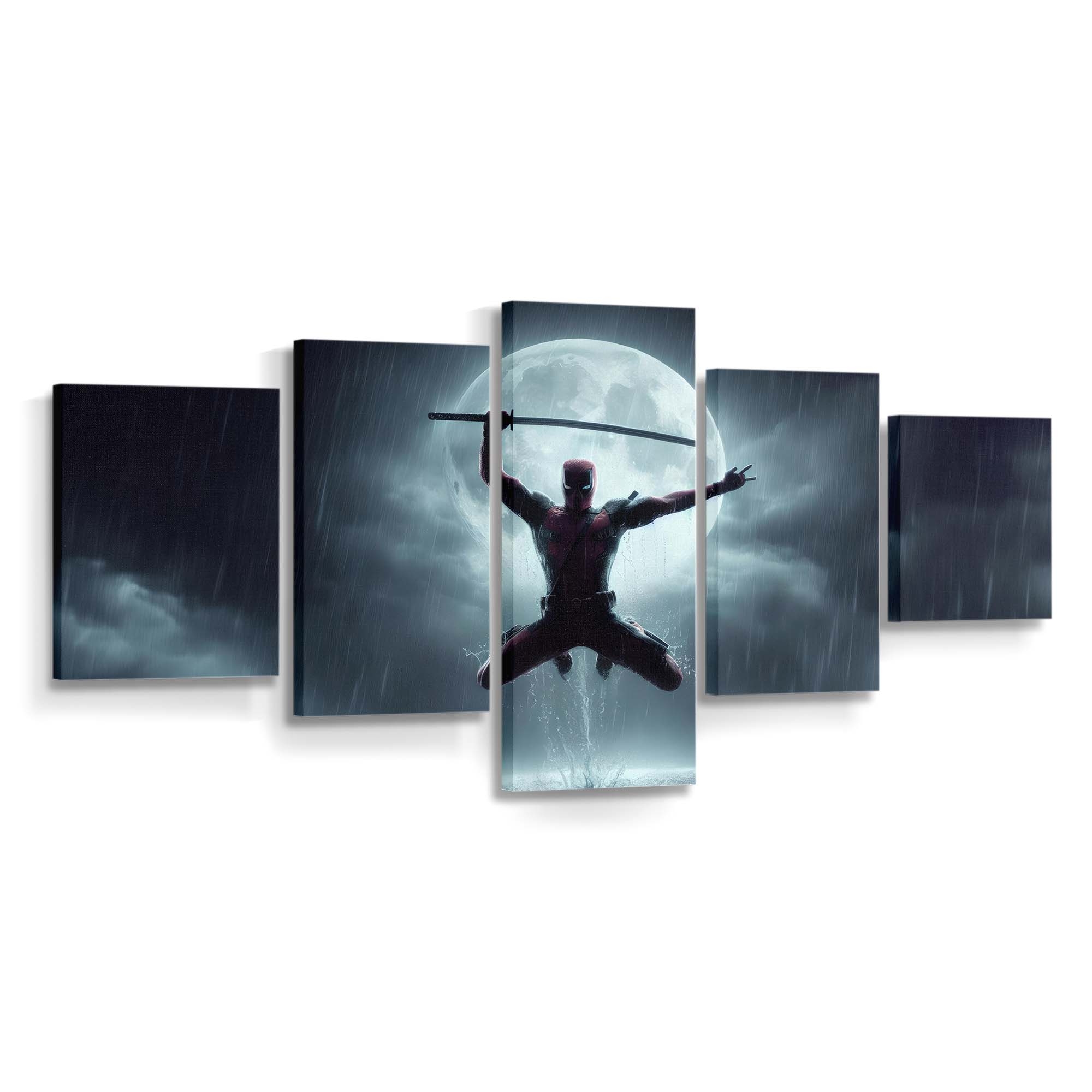 Wade Wilsons Welt Leinwandbild - Marvel Wanddeko