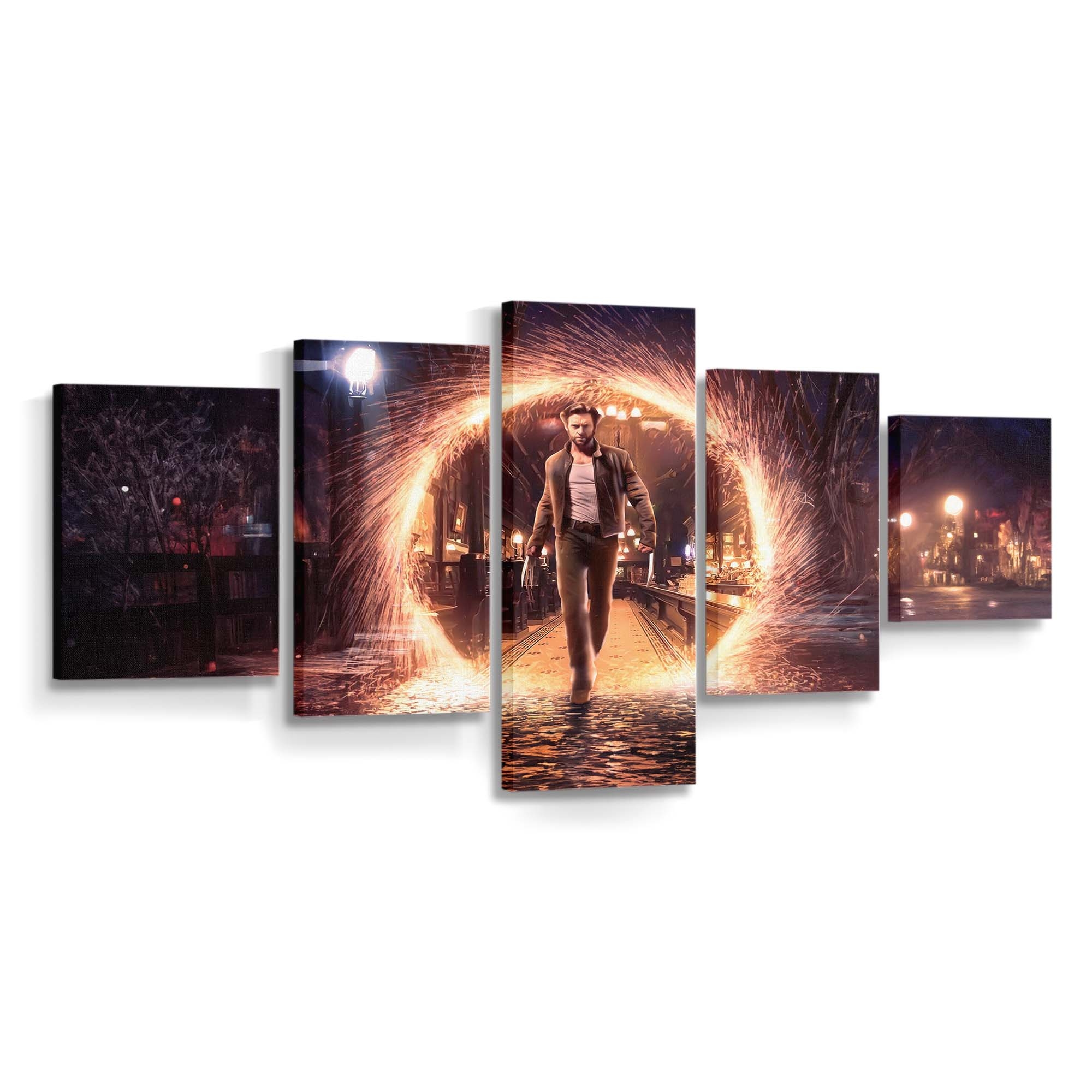 Wolverine: Abenteuer im Multiversum Leinwandbild - Marvel Wanddeko