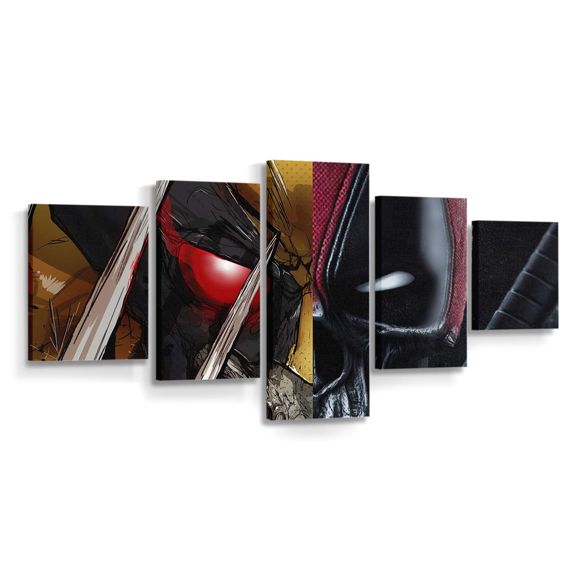 Wolverine X Deadpool 3 Leinwandbild - Marvel Wanddeko