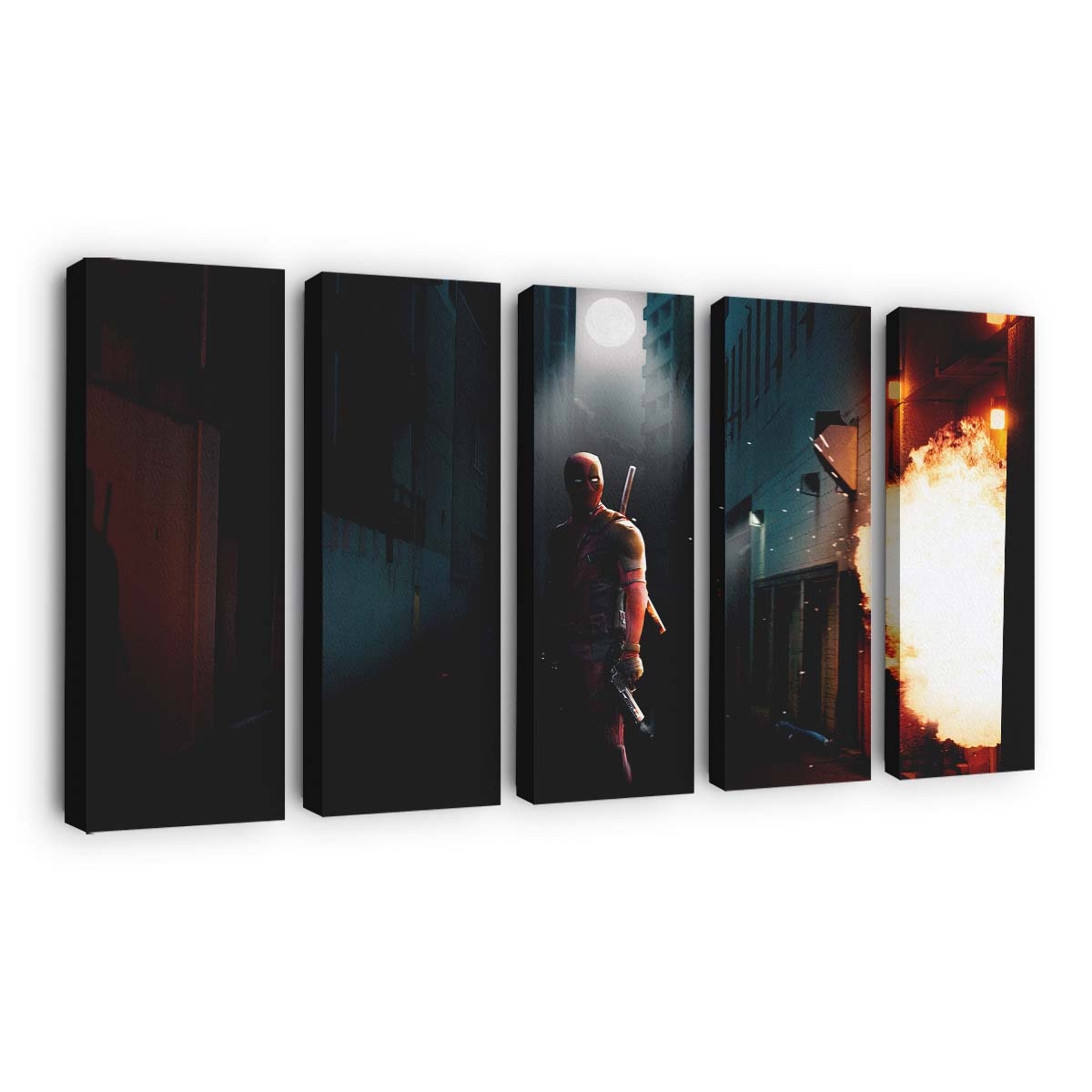 Deadpool 2020 Kunst Leinwandbild - Marvel Wanddeko