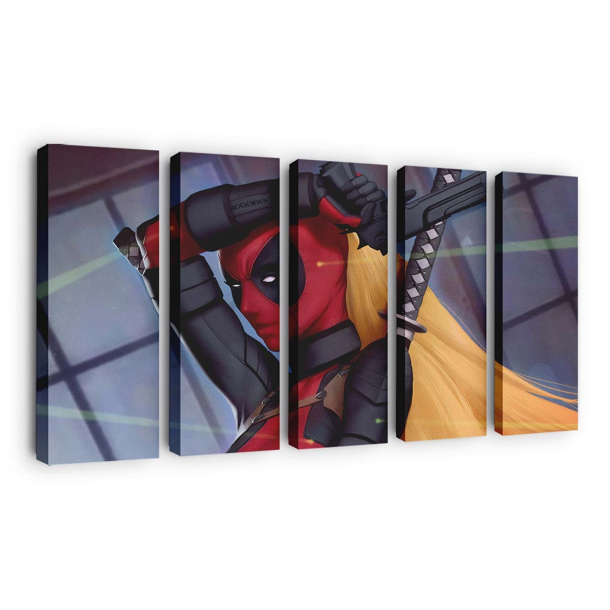 Lady Deadpool Leinwandbild - Marvel Wanddeko