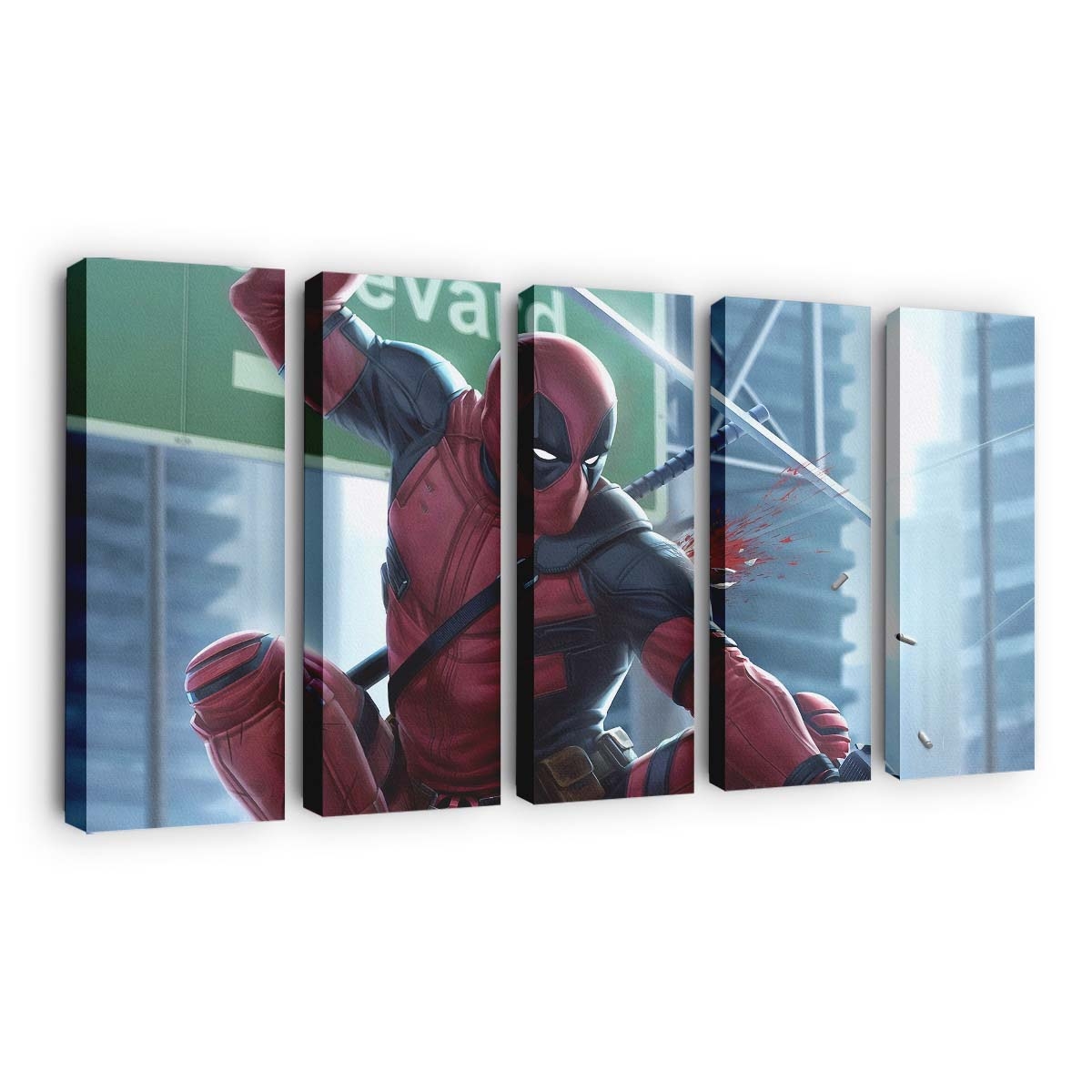 Deadpool 2 Leinwandbild - Marvel Wanddeko