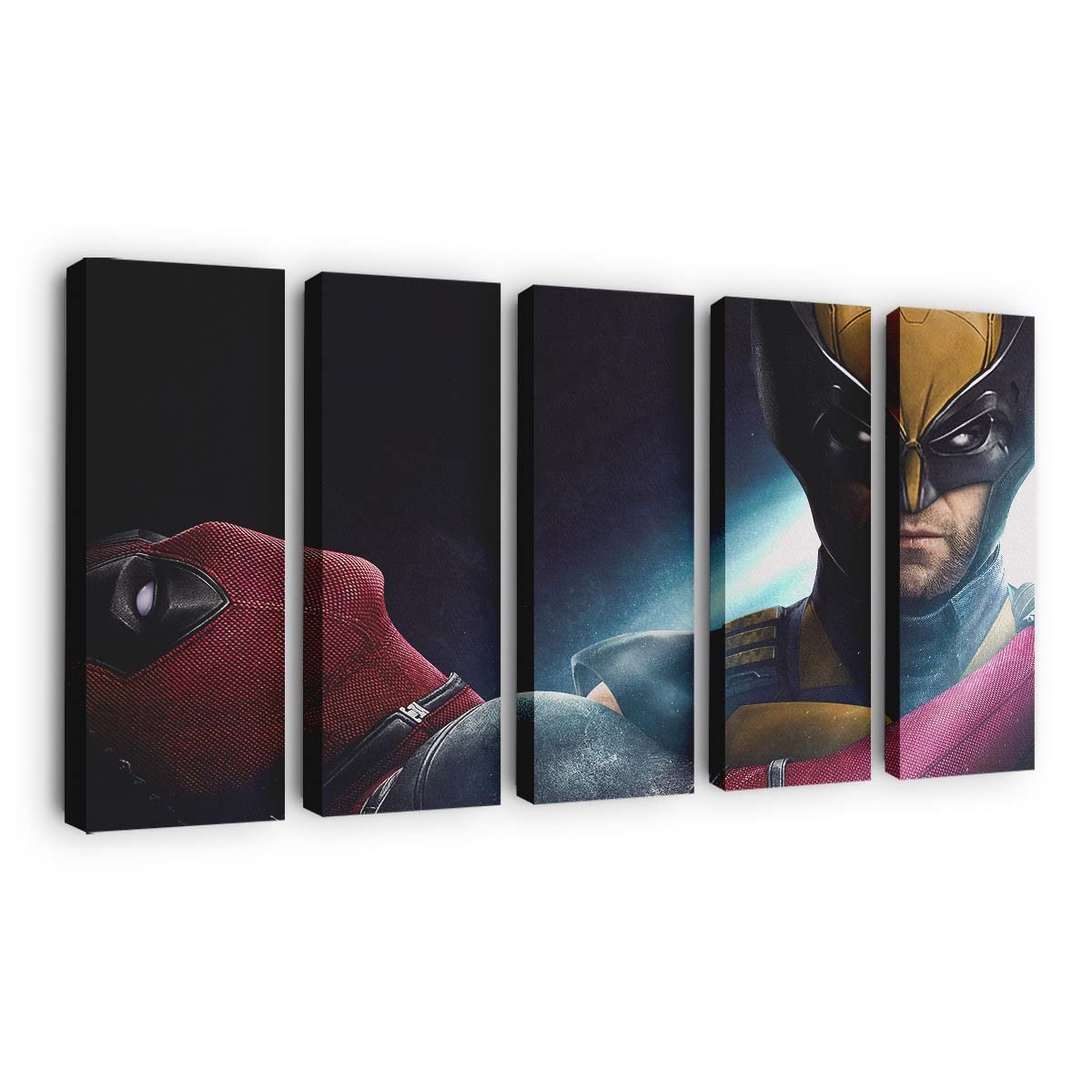 Deadpool 3 Hugh Jackman und Ryan Reynolds Leinwandbild - Marvel Wanddeko