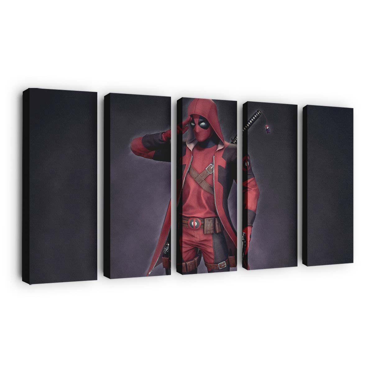 Deadpool 2020 Kunst 4 Leinwandbild - Marvel Wanddeko