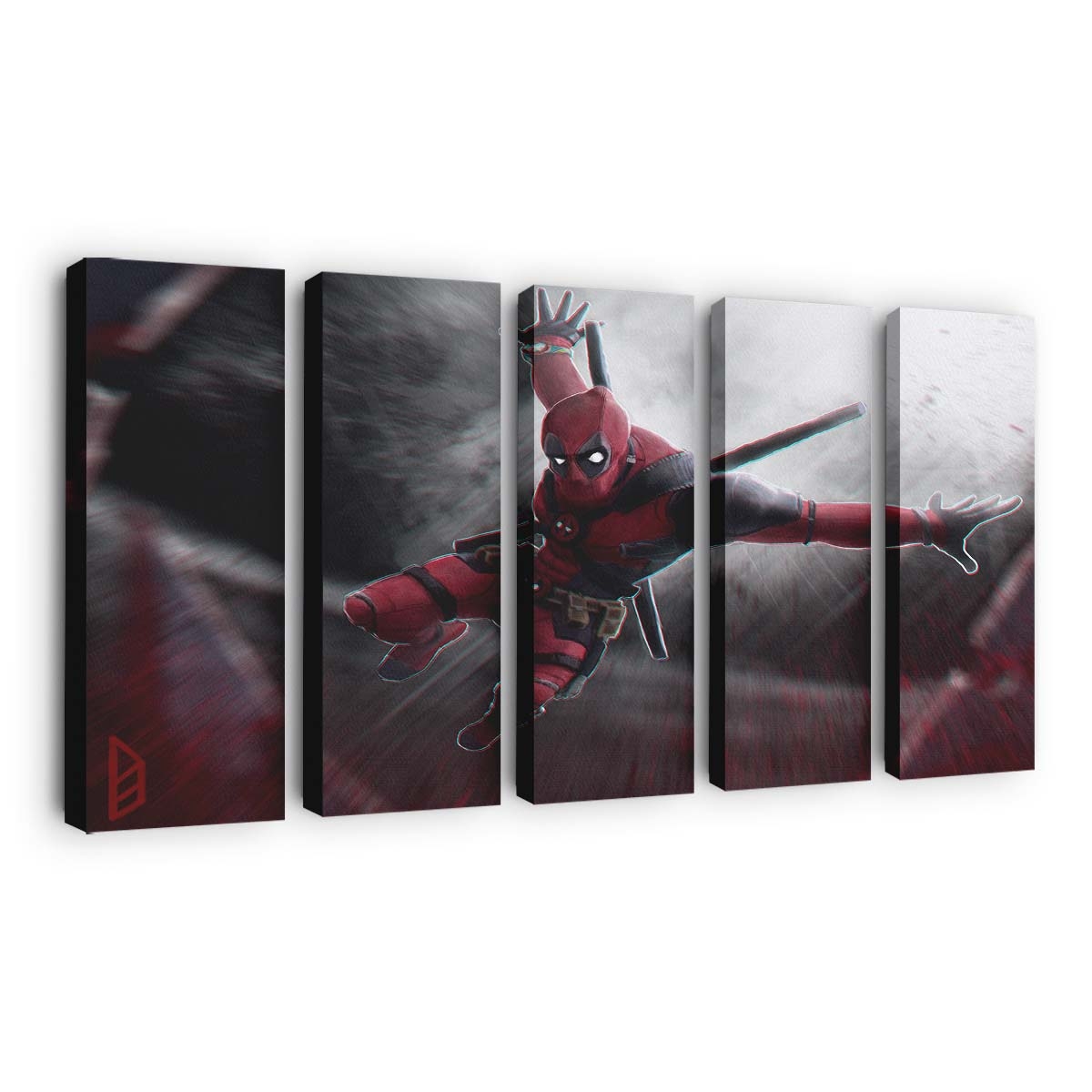 Deadpool Neue Kunst Leinwandbild - Marvel Wanddeko