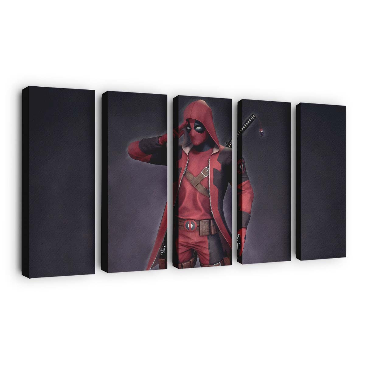 Deadpool Neue Kunst 3 Leinwandbild - Marvel Wanddeko