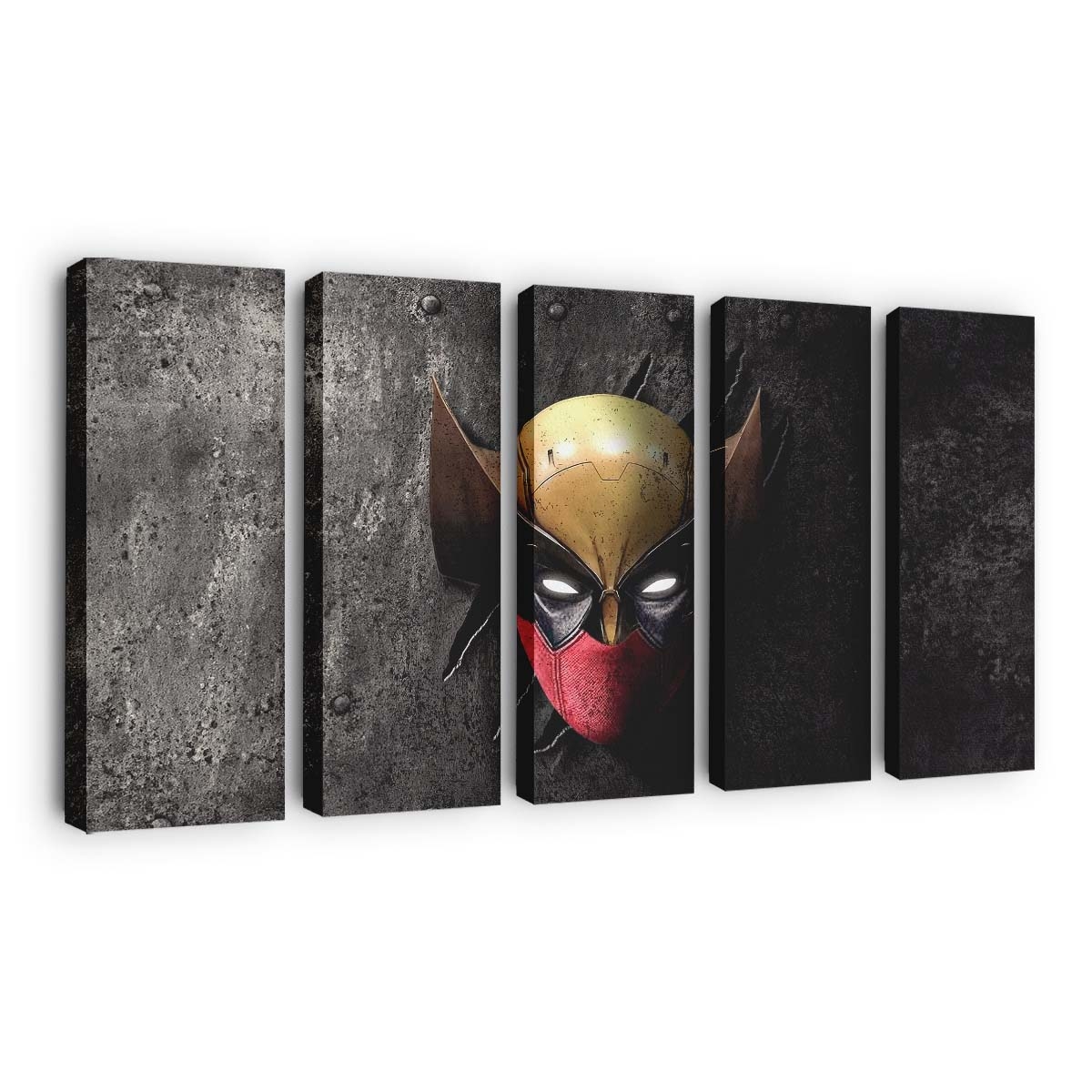 Deadpool und Wolverine: Ein chaotisches Team Leinwandbild - Marvel Wanddeko