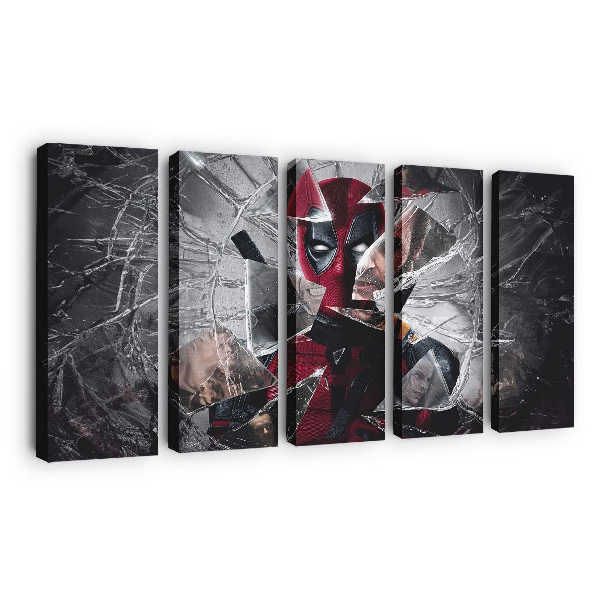 Rückkehr von Deadpool und Wolverine Leinwandbild - Marvel Wanddeko