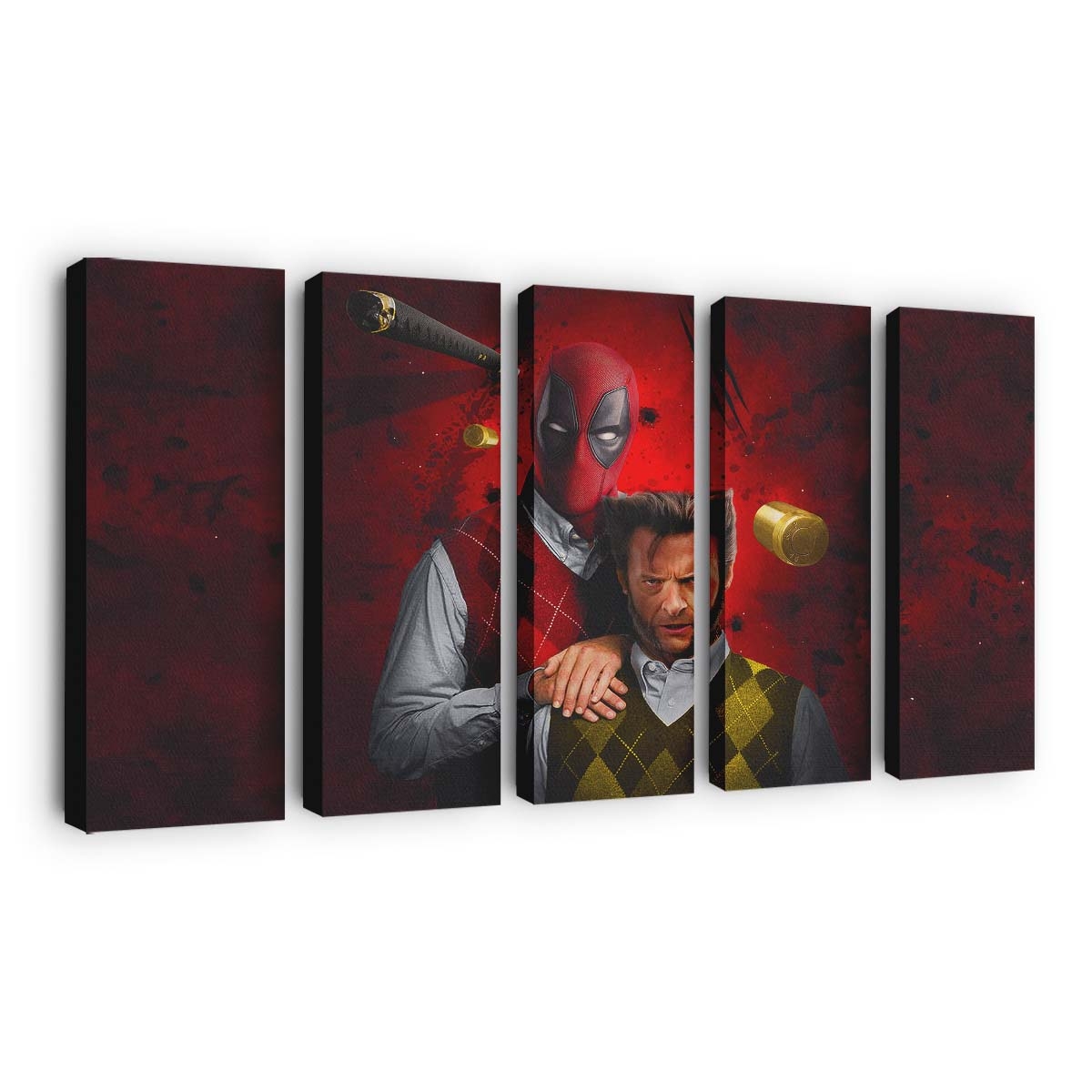 Deadpool und Wolverine Film 2024 2 Leinwandbild - Marvel Wanddeko