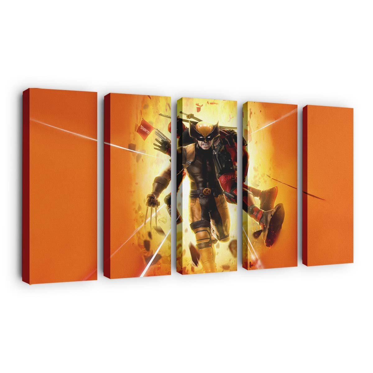 Deadpool und Wolverine Film 2 Leinwandbild - Marvel Wanddeko